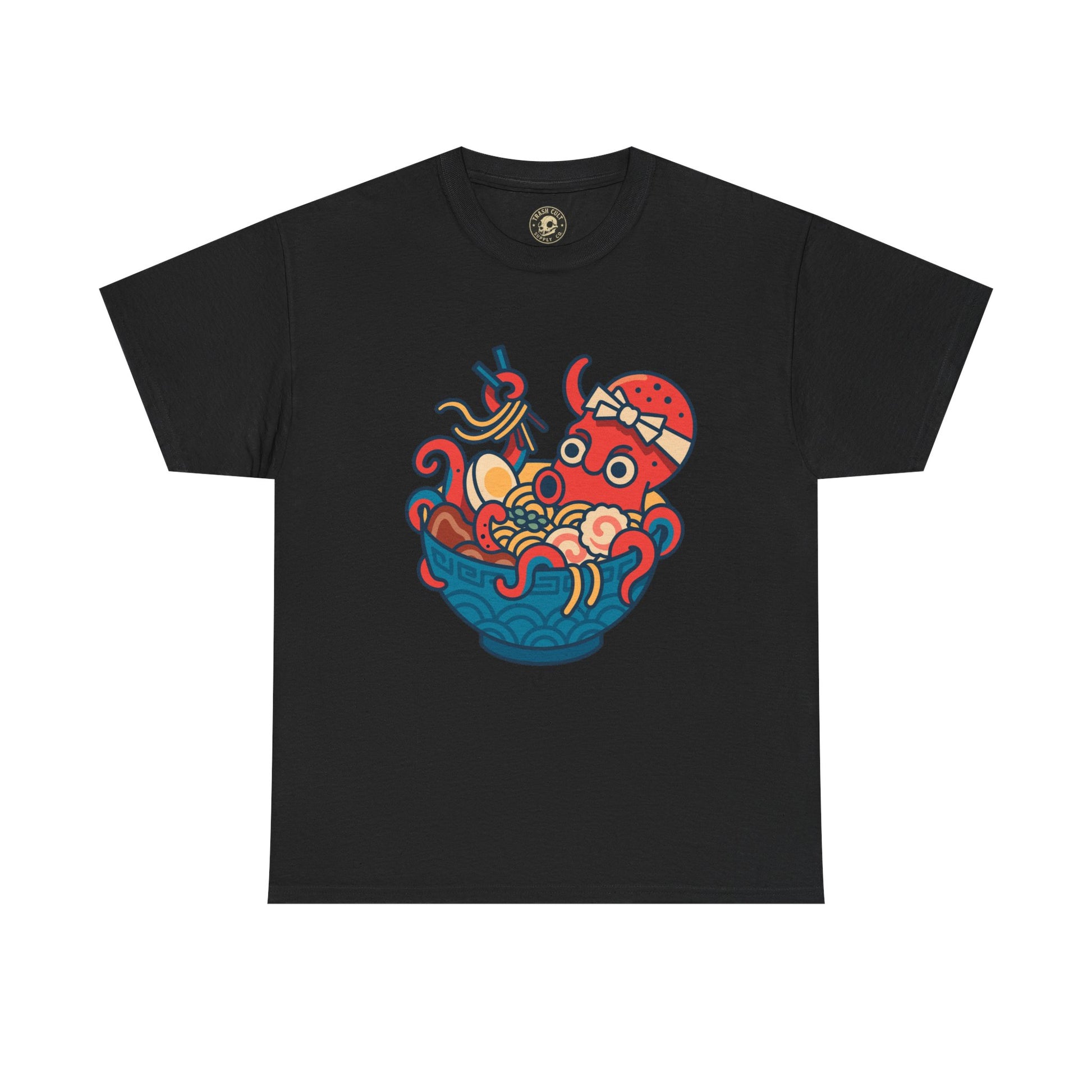Octopus Ramen Bowl Shirt – Funny Japanese Noodle Graphic Tee