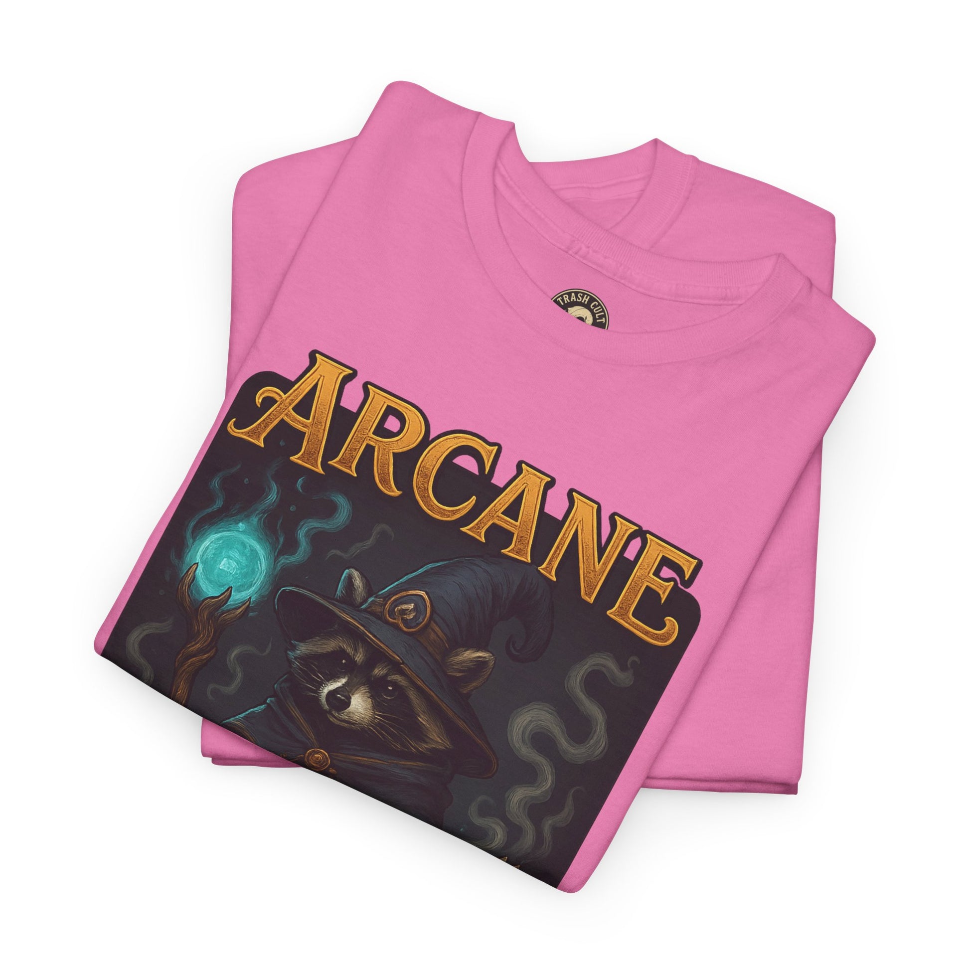 Arcane Trash Cult Unisex Heavy Cotton Tee, Cult Merchandise, Witchy Style, Halloween Tee, Casual Everyday Wear