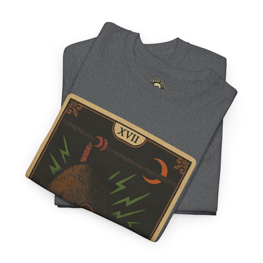 Feral One Graphic Tee - Quirky Unisex T-Shirt, Vintage Inspired, Animal Art, Casual Wear, Gifts for Him/Her