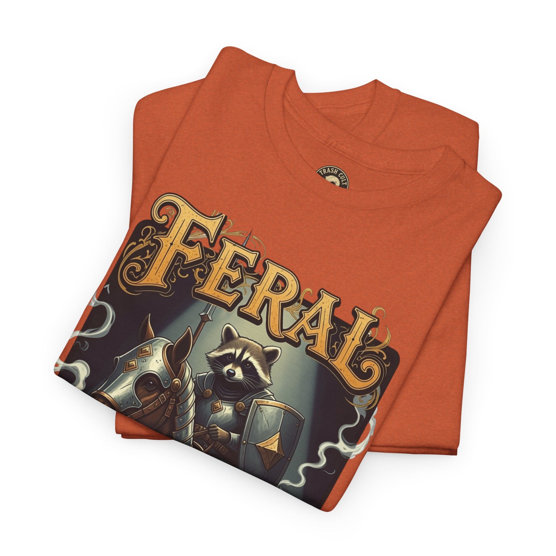 Feral Trash Cult Tee, Unisex Graphic Tee, Cool T-Shirt, Unique Funny Apparel, Gift for Eco Warriors, Casual Wear, Festival Clothing