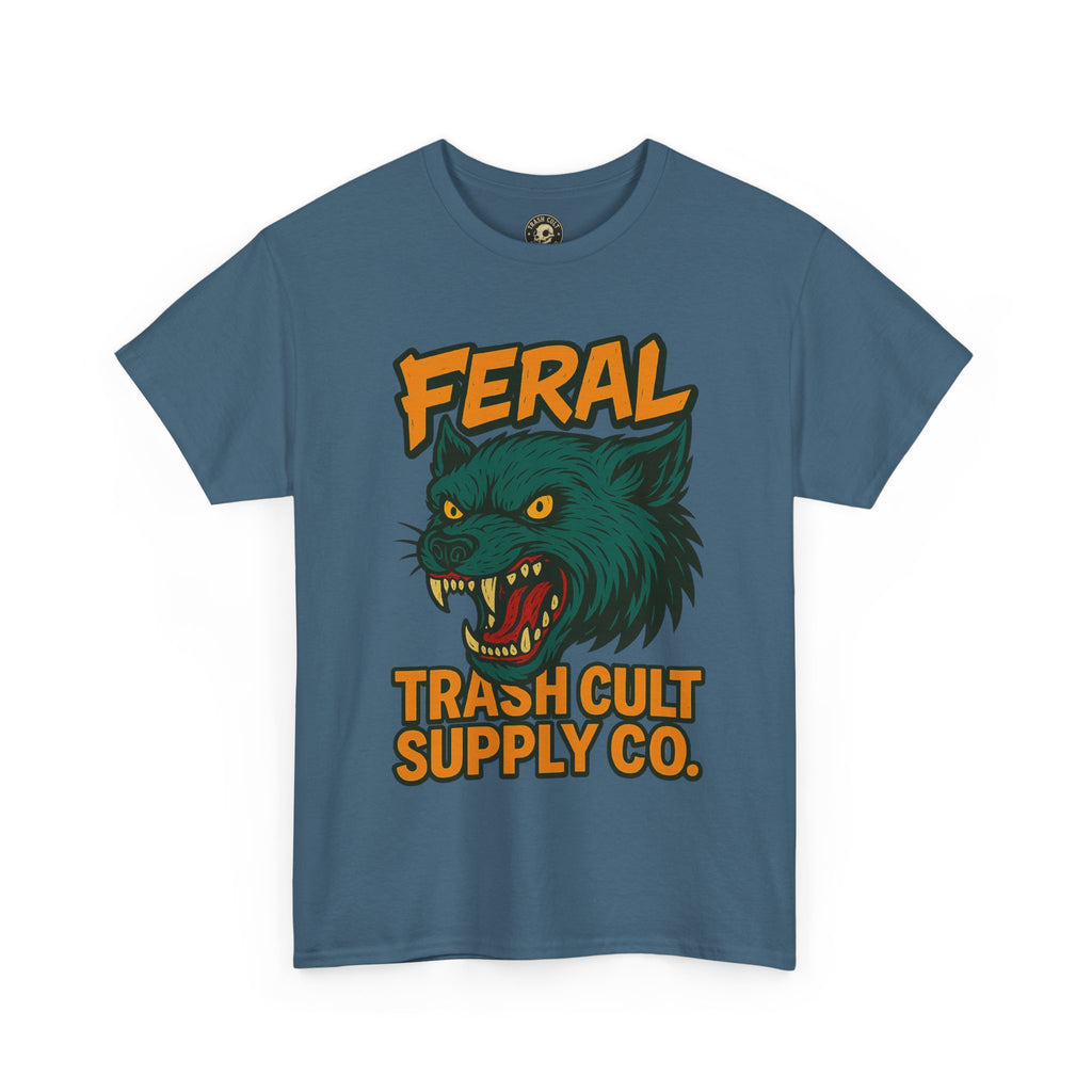 FERAL Wolverine Shirt – Trash Cult Graffiti Tee (Gildan 5000)