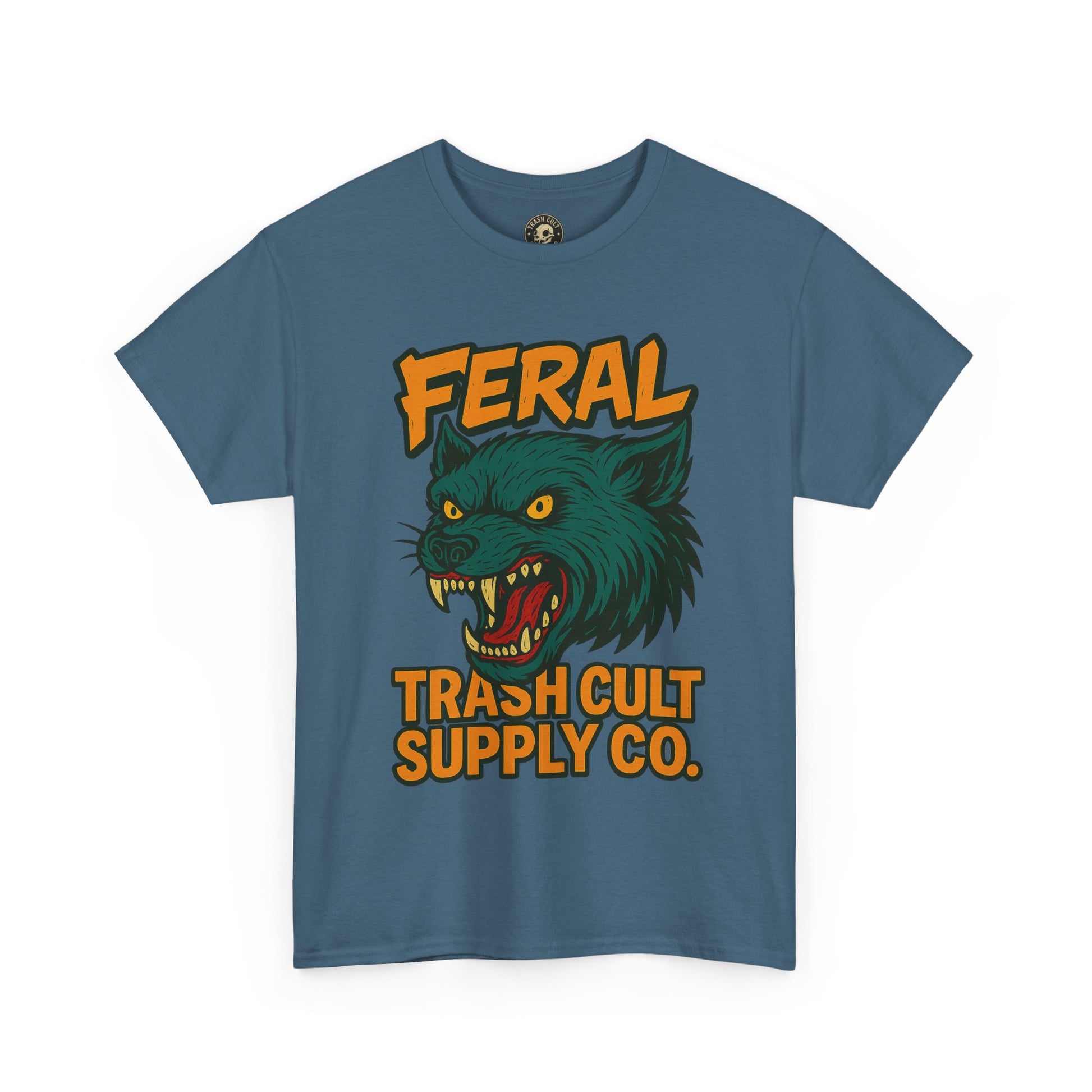 FERAL Wolverine Shirt – Trash Cult Graffiti Tee (Gildan 5000)