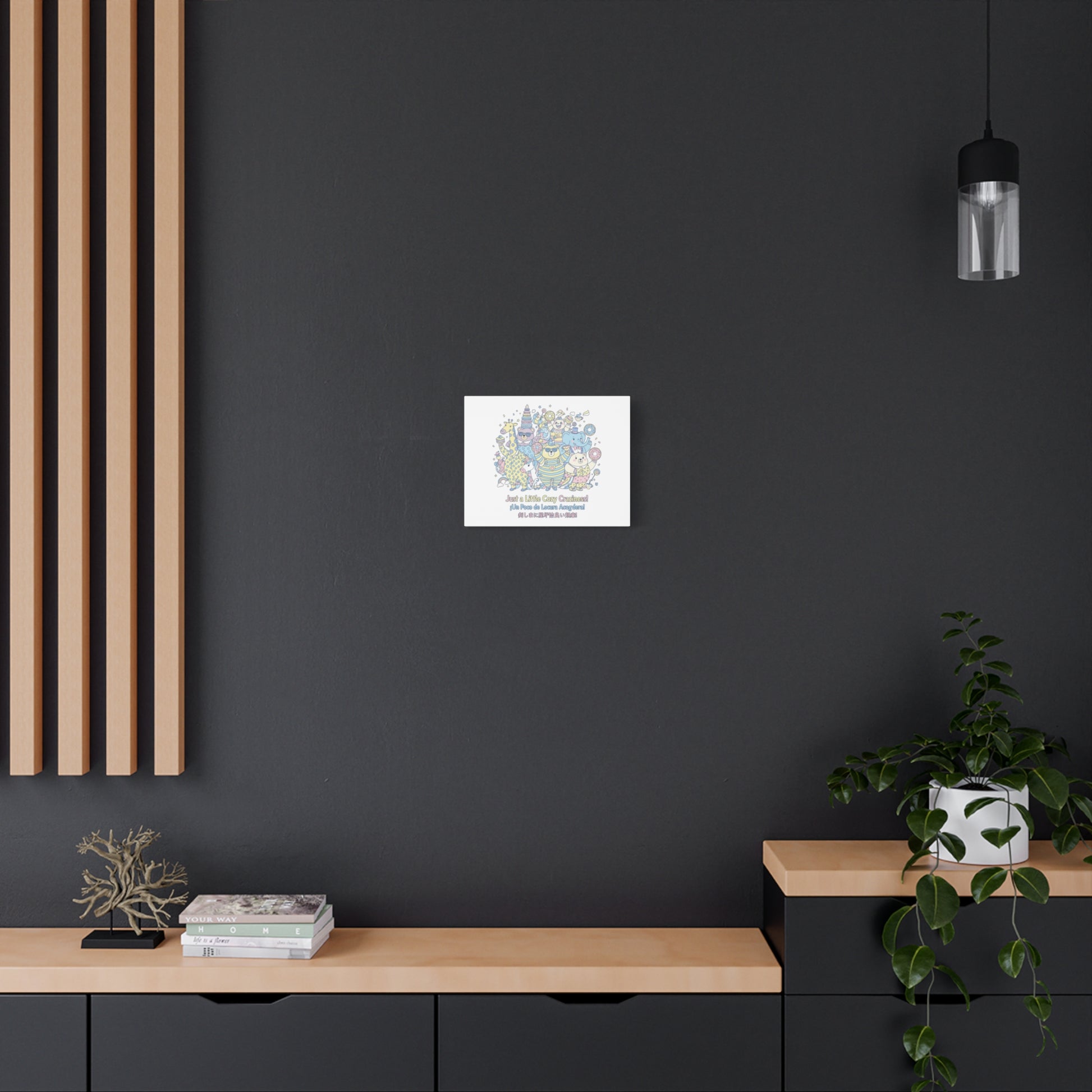 Cozy Craziness Canvas | mildly unhinged cute, whimsical weird