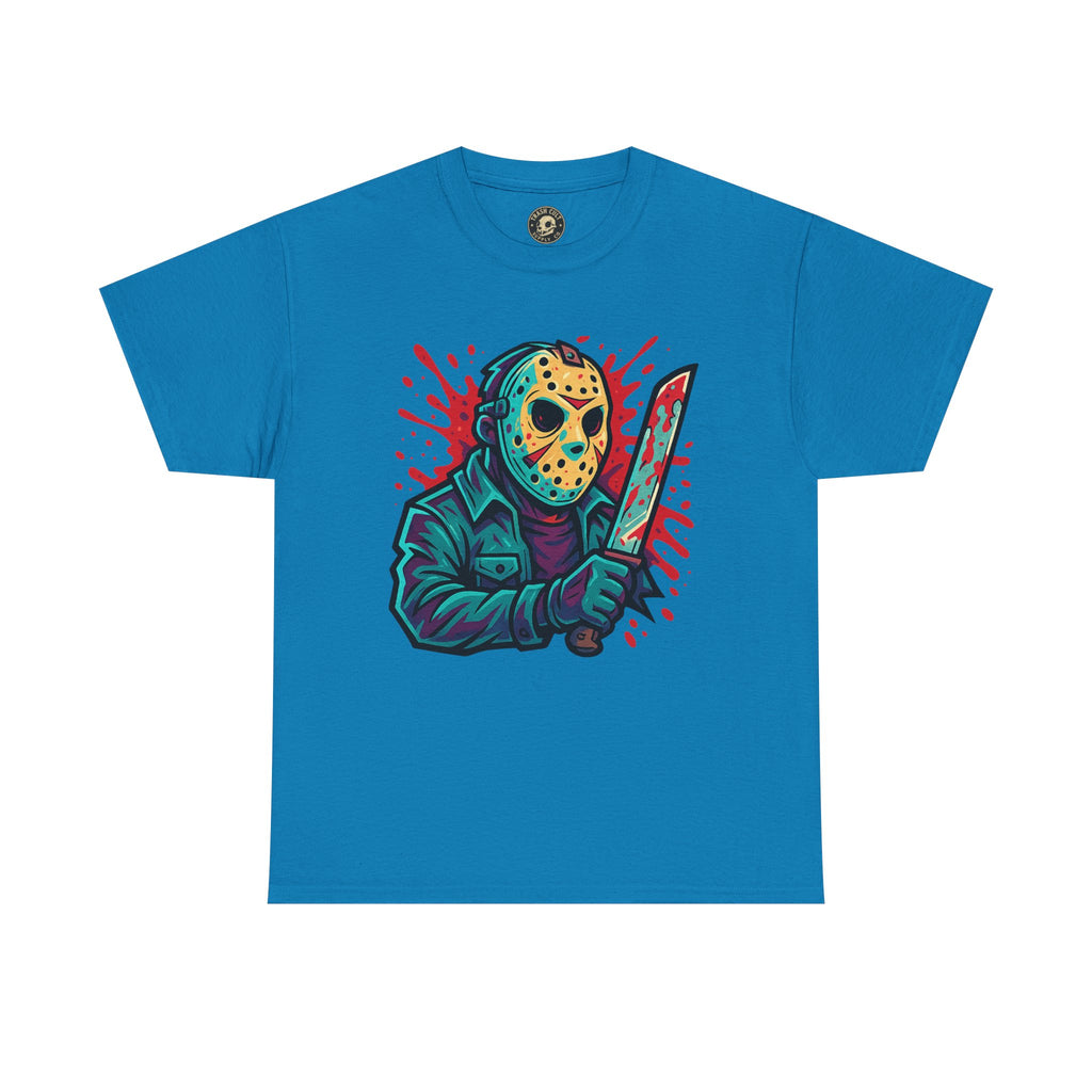 Jason Voorhees Graffiti Shirt – New School Horror Art on Gildan 5000