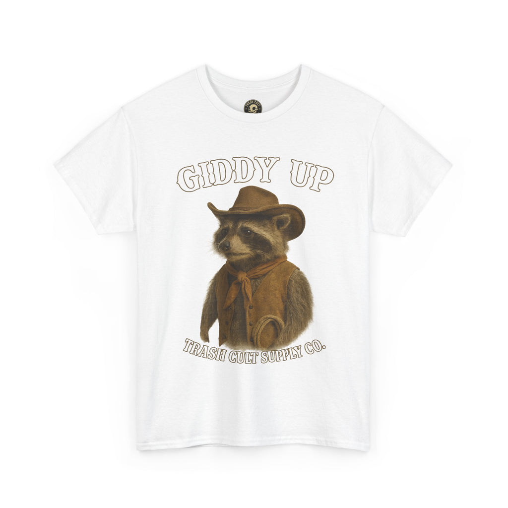 Giddy Up Graphic Tee, Funny Tee, Unisex Cowboy Shirt, Casual Wear, Gift for Him/Her