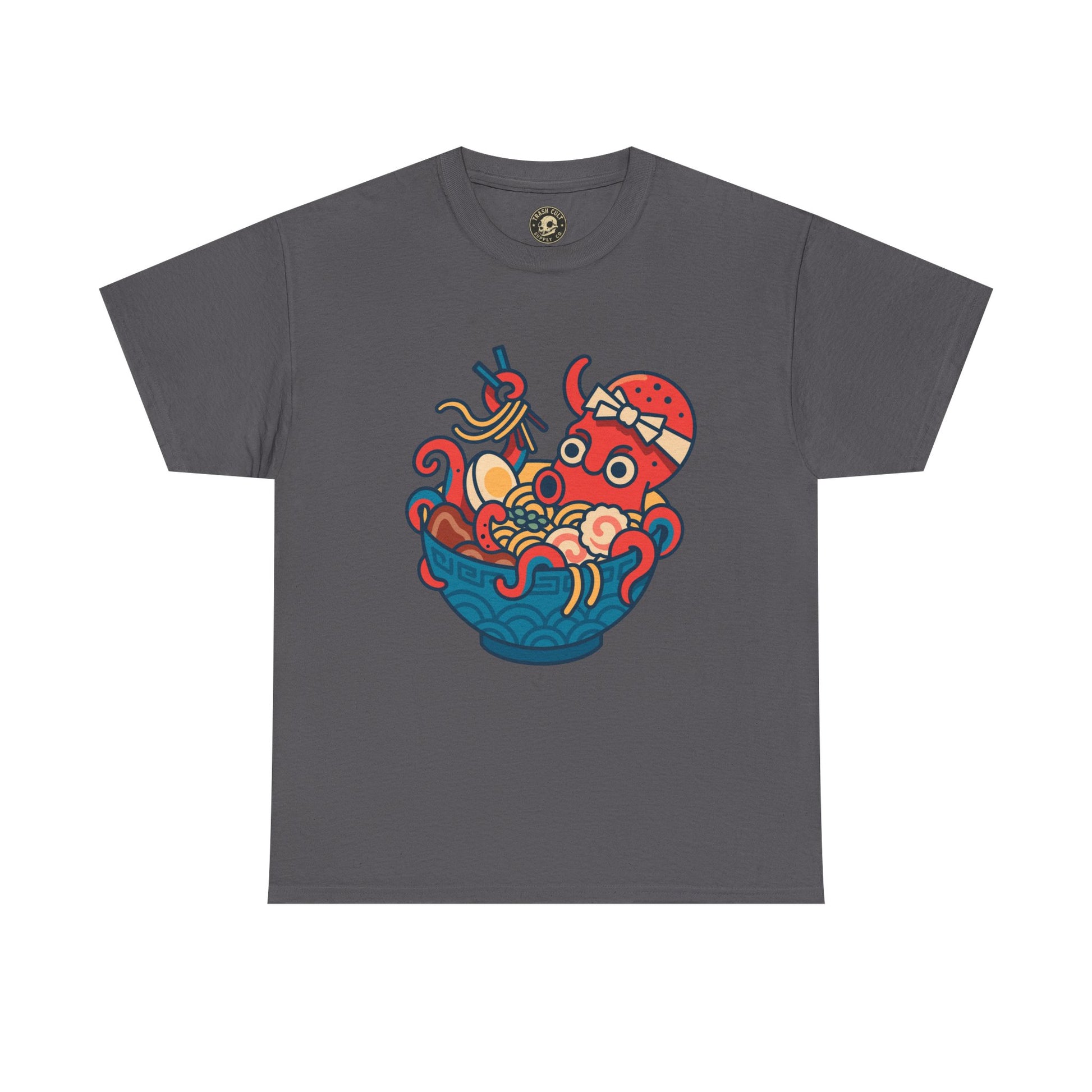 Octopus Ramen Bowl Shirt – Funny Japanese Noodle Graphic Tee