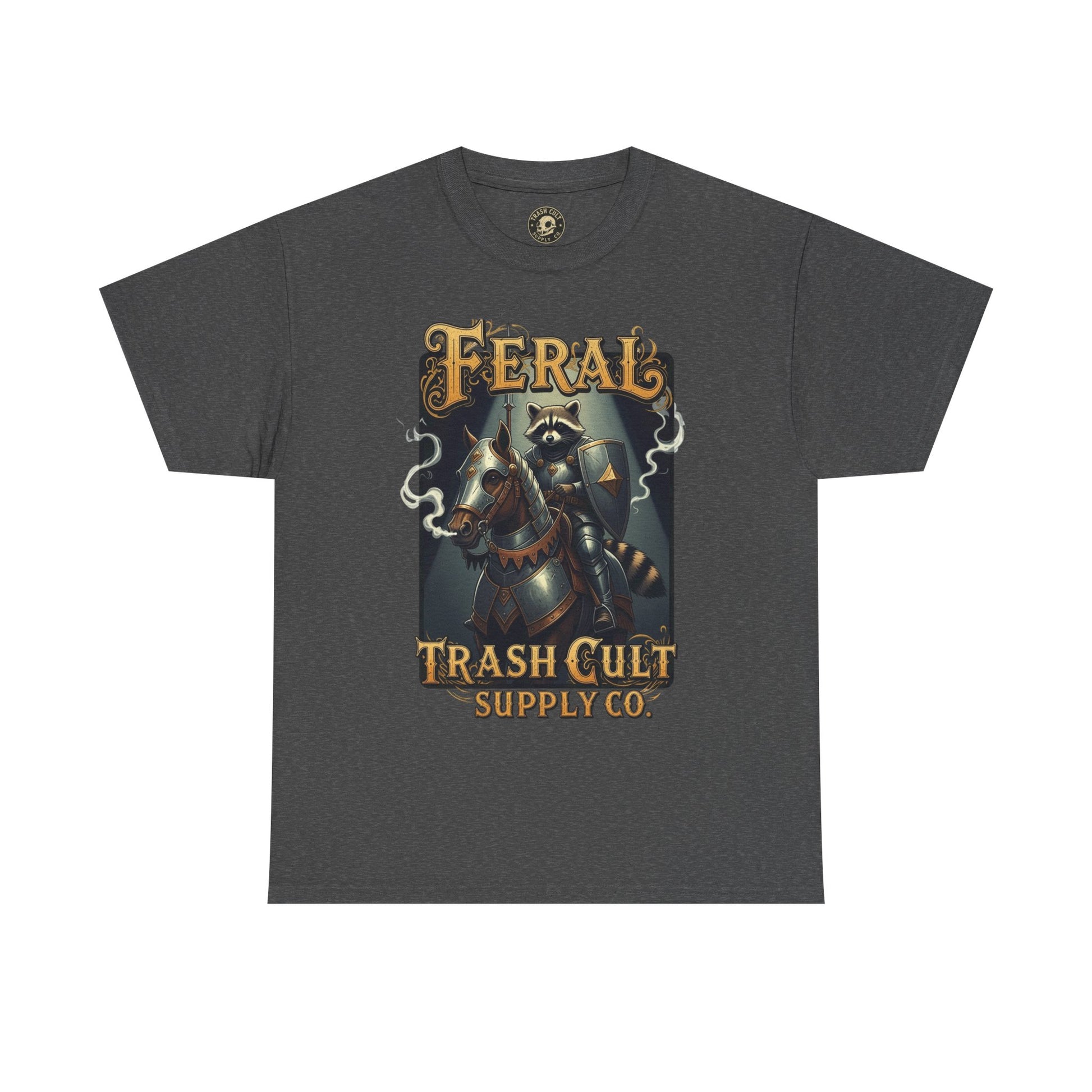 Feral Trash Cult Tee, Unisex Graphic Tee, Cool T-Shirt, Unique Funny Apparel, Gift for Eco Warriors, Casual Wear, Festival Clothing
