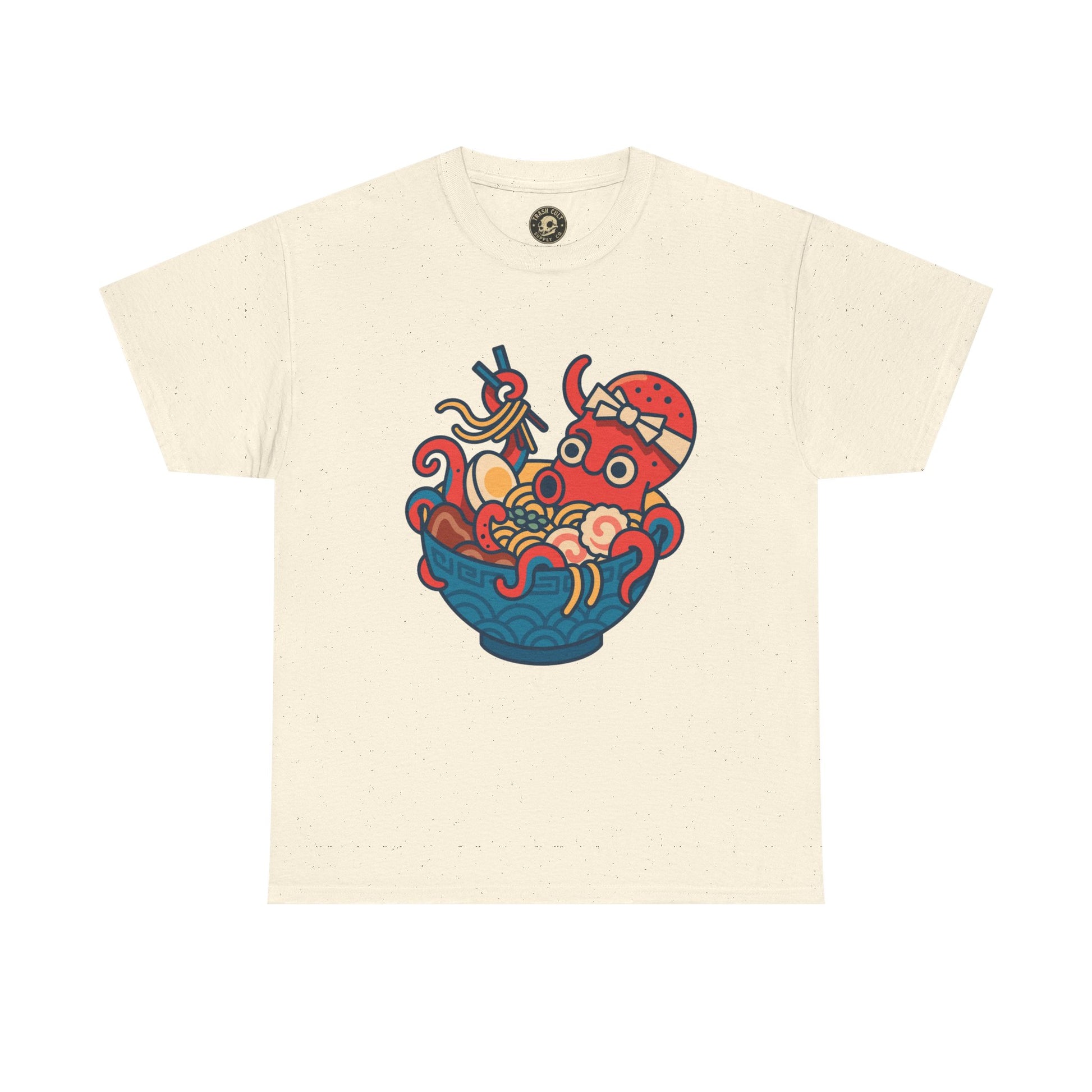 Octopus Ramen Bowl Shirt – Funny Japanese Noodle Graphic Tee