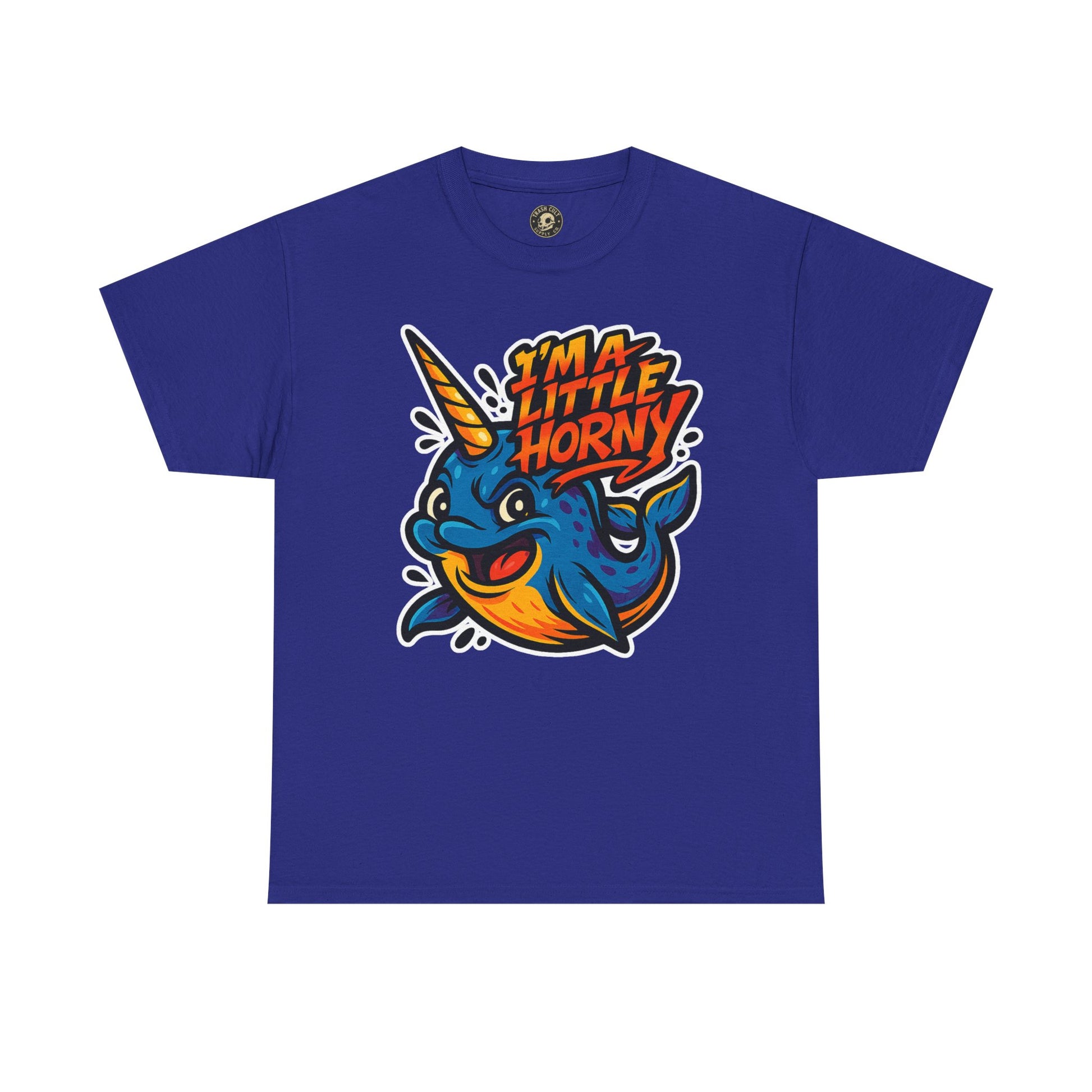 Fun Narwhal Graphic Tee, Quirky Unisex Shirt, Perfect for Gifts, Casual Wear, Animal Lovers, Beach Vibes
