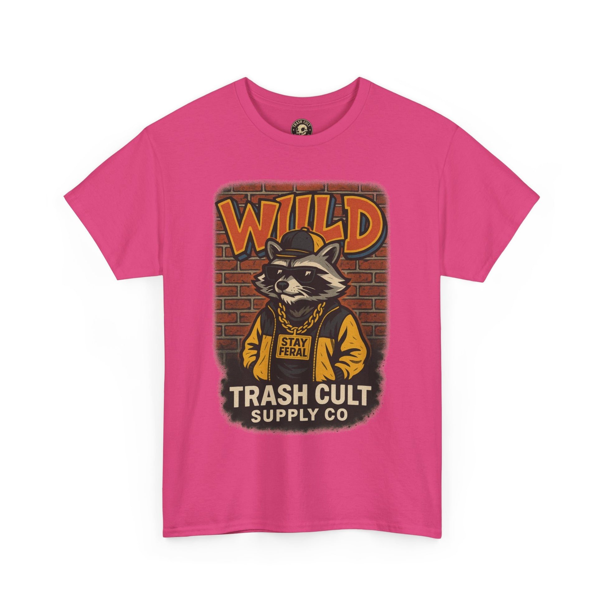 Wild Trash Cult Unisex Tee, Retro Animal T-Shirt, Graphic Tee, Eco-Conscious Apparel, Gift for Nature Lovers, Casual Streetwear