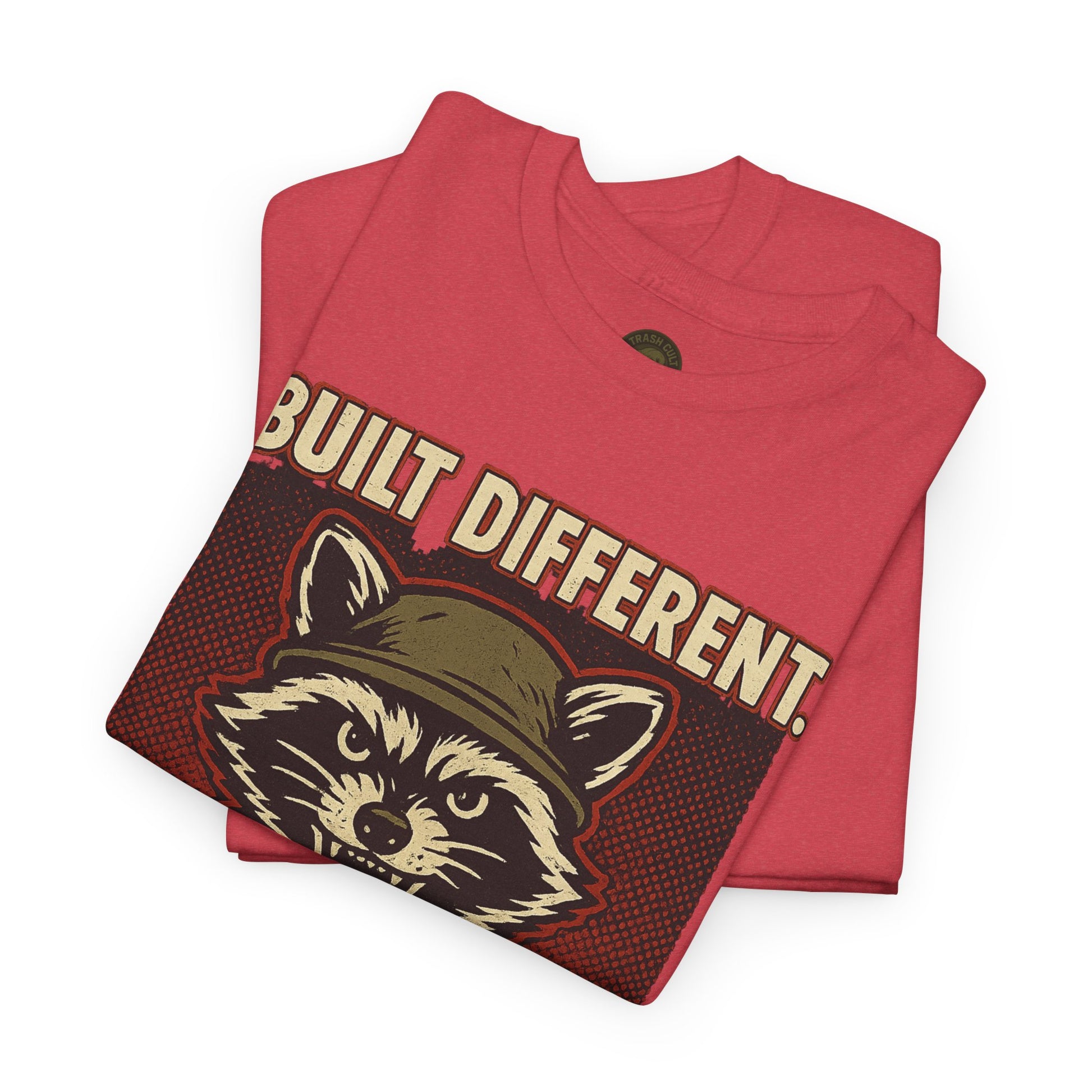 Built Different Diagnosed For It Military Raccoon Shirt – Gildan 5000