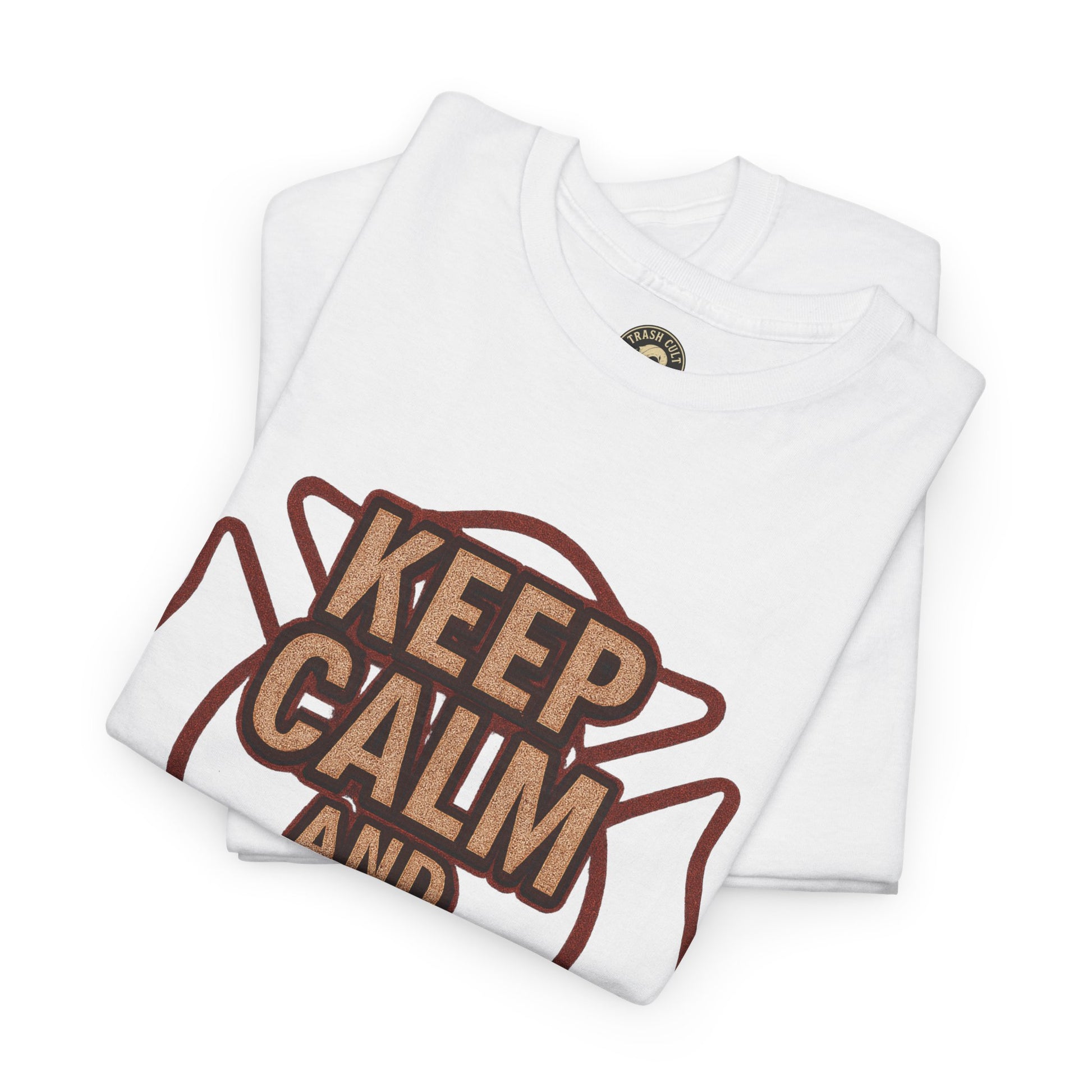 Keep Calm and Charge the Line Firefighter Shirt – Gildan 5000 Tee