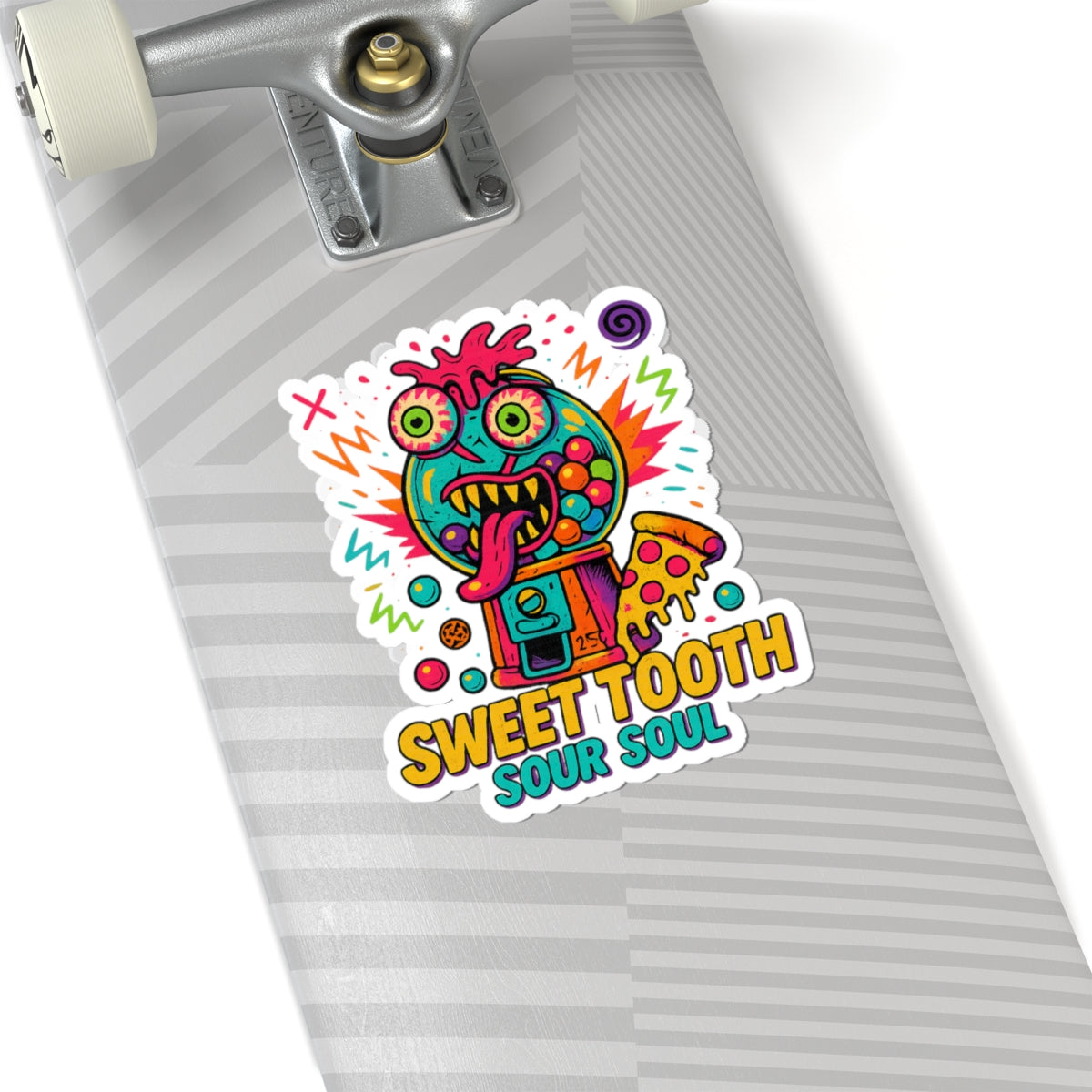 Sweet Tooth, Sour Soul – Limited Edition Kiss Cut Sticker | Illuminasty Drop