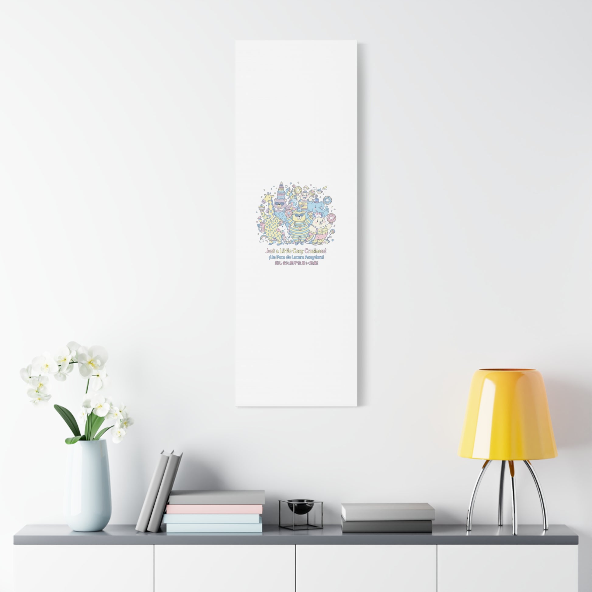 Cozy Craziness Canvas | mildly unhinged cute, whimsical weird