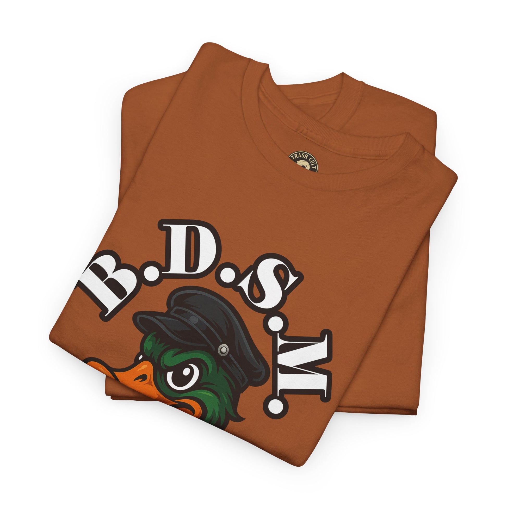 BDSM Mallard Duck Biker Shirt – Funny Biker Duck Tee on Gildan 5000