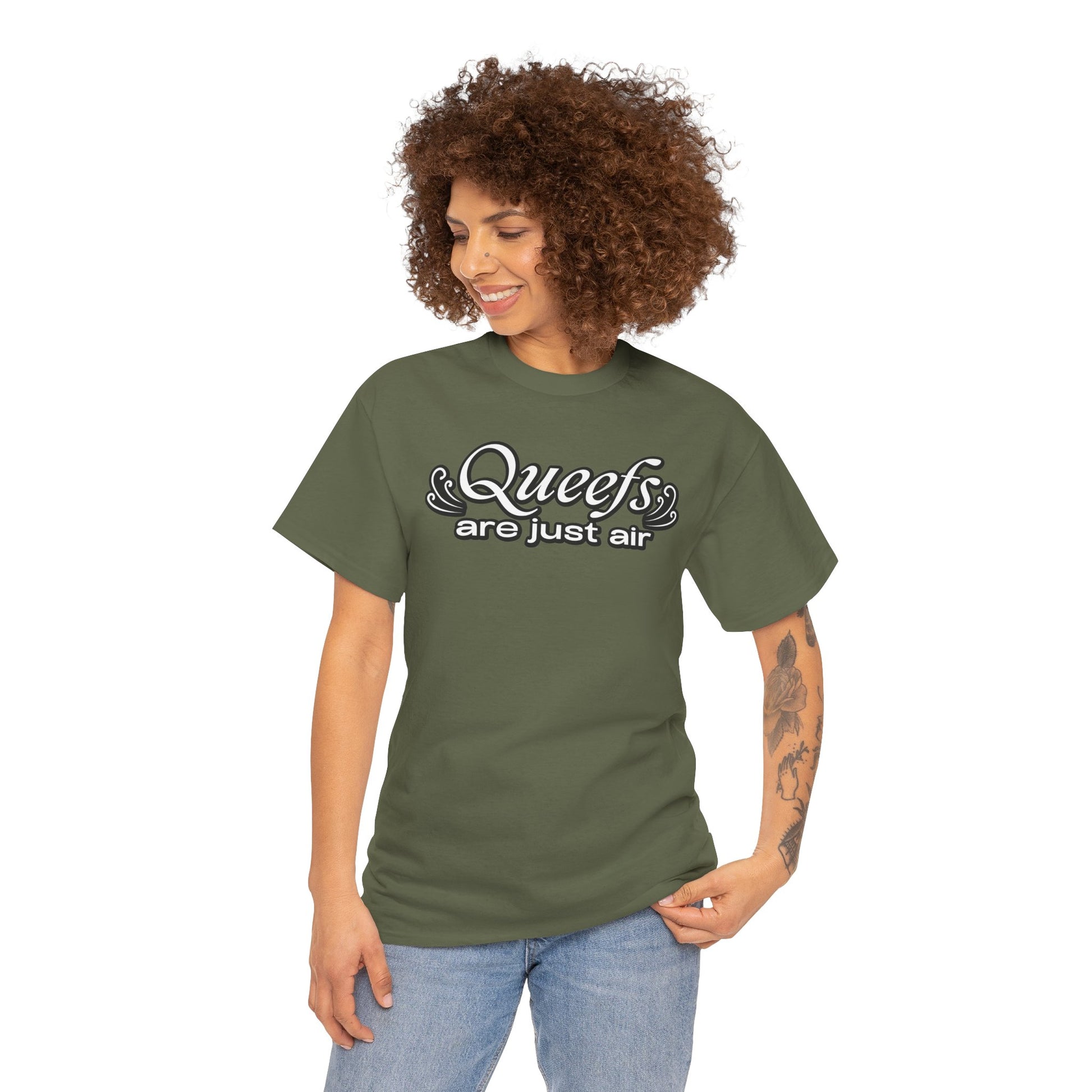 "Queefs Are Just Air" Funny Statement T-Shirt – Bold Graphic Tee