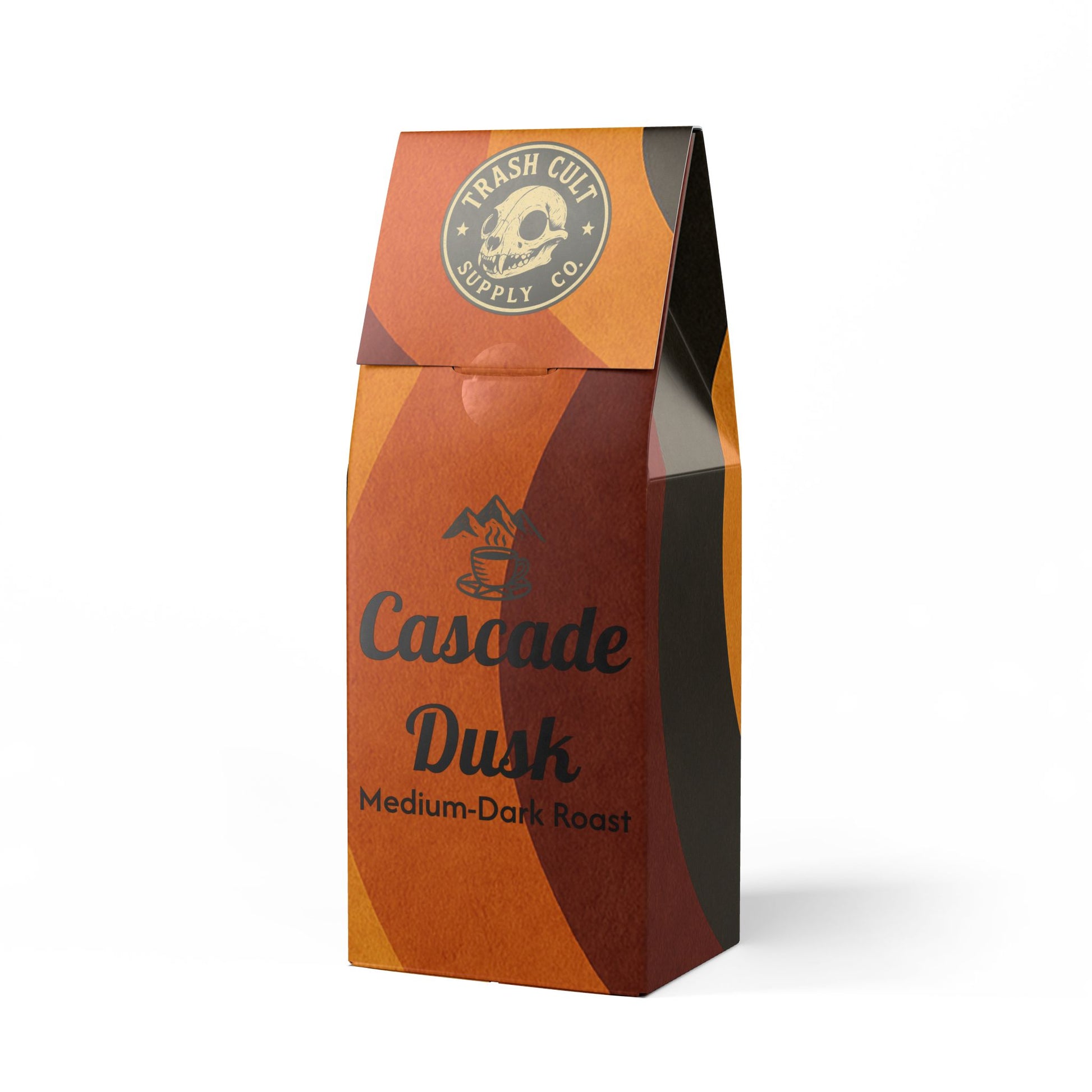 🌒 Cascade Dusk – Medium-Dark Roast Coffee (12oz)