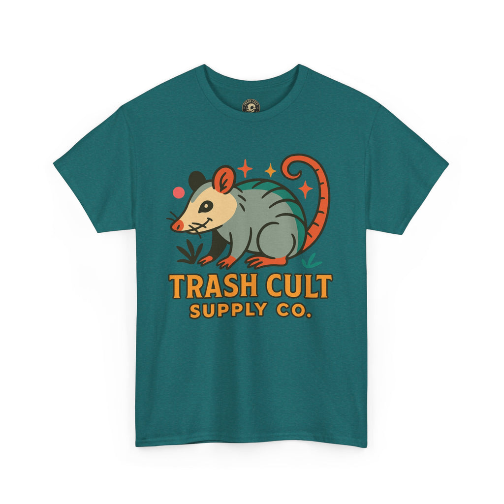 Trash Cult Unisex Cotton Tee, Trendy Apparel, Gift for Nature Lovers, Eco-Friendly Fashion, Unique Graphic Tee, Beach Casual Wear