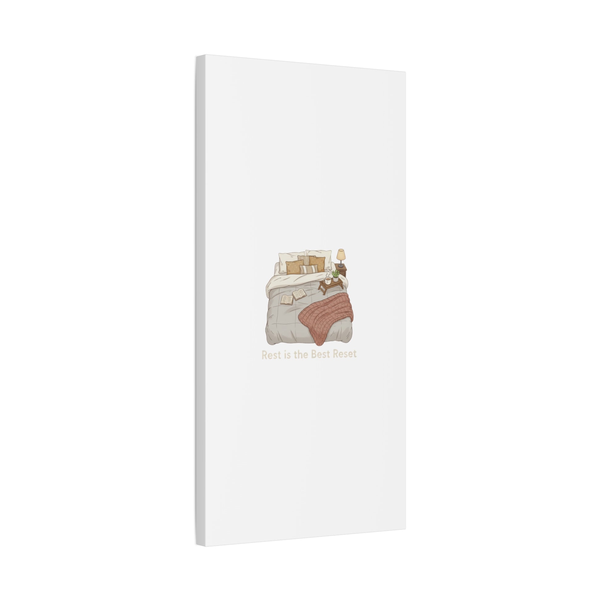 Rest is the Best Reset Canvas | sleepy humor, restful vibes