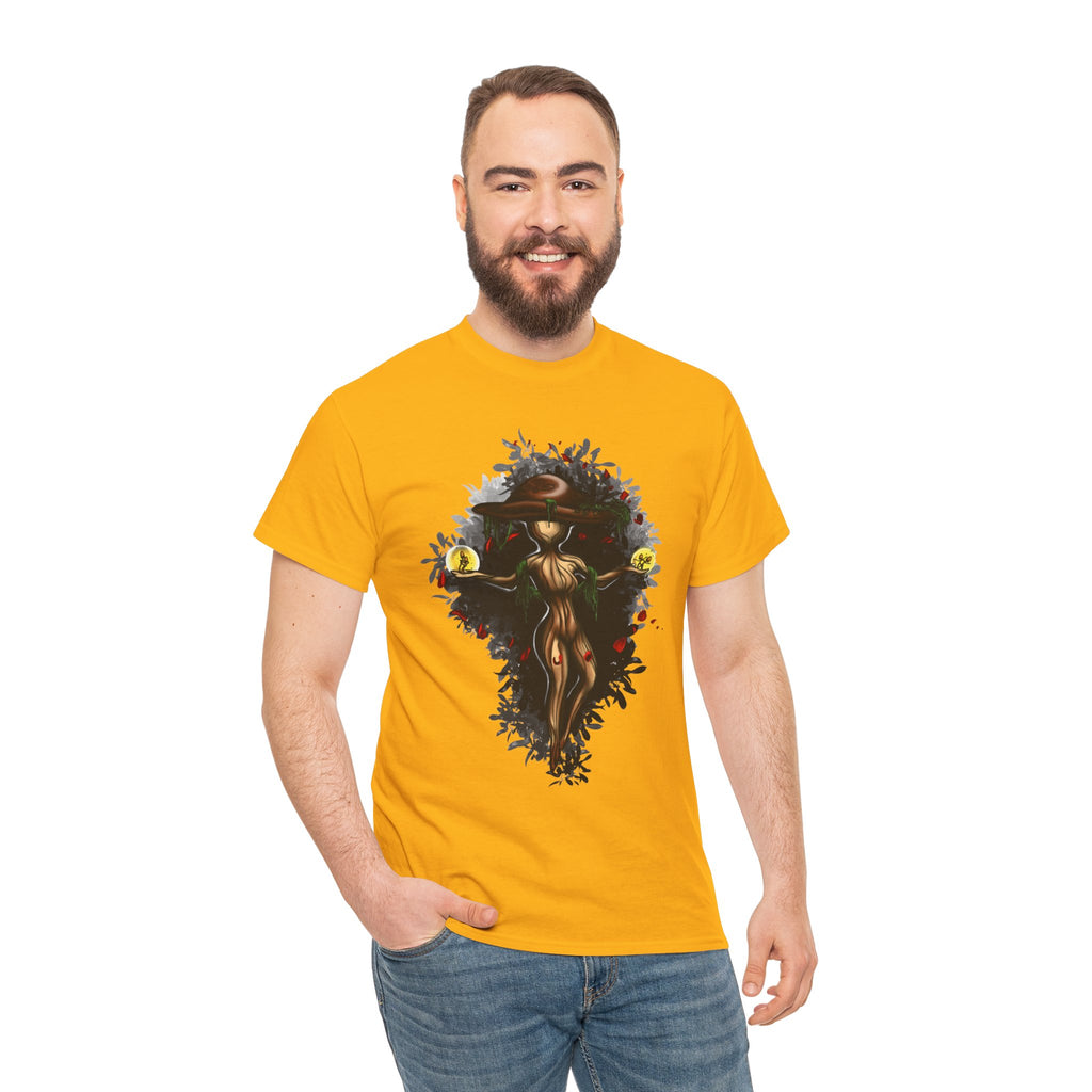 Mushroom Spirit T-Shirt – Lara Davenport x Trash Cult Supply Co. Collab (Gildan 5000)