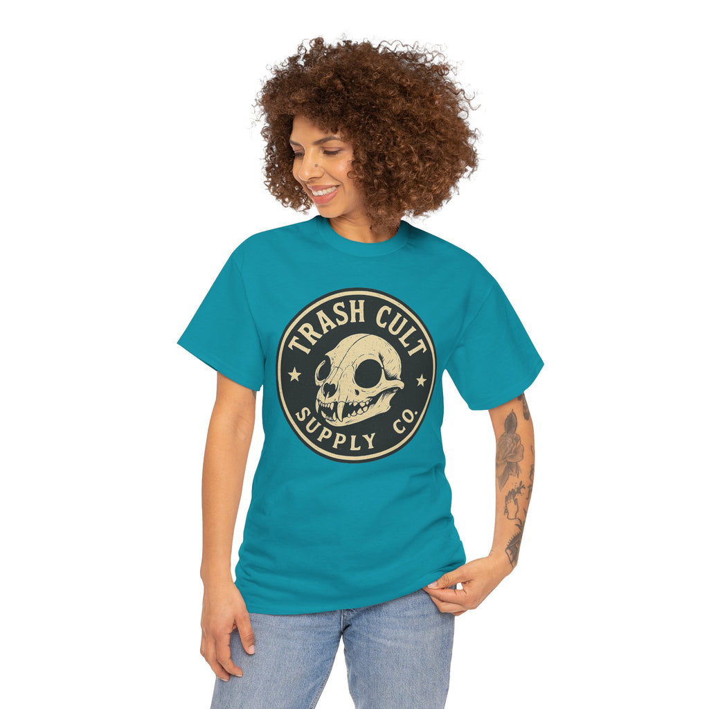 Trash Cult Skull - Stay Feral Culture Vibe, Streetwear Gift, Casual Outfit, Festival Wear, Trendy Apparel, Unique Present