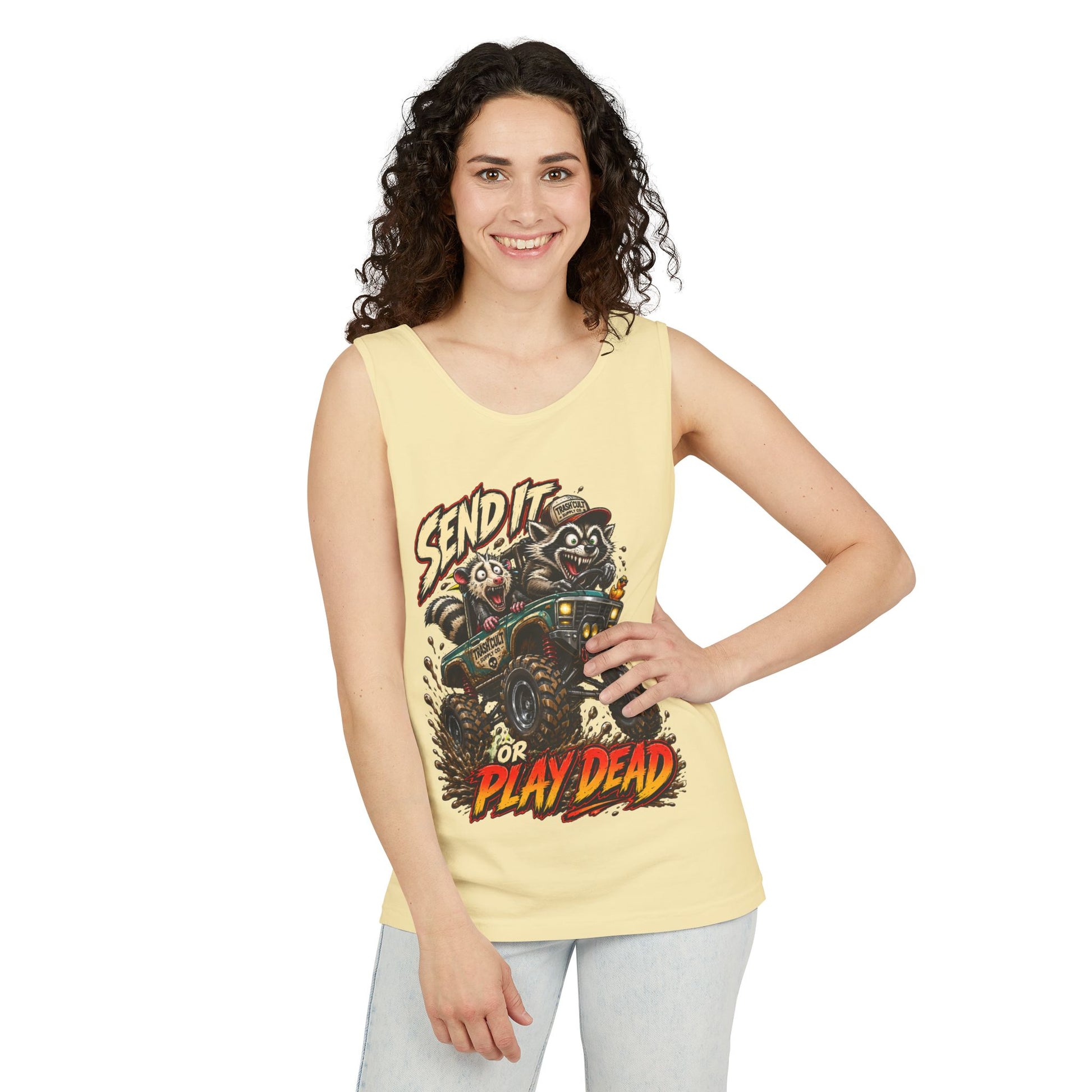 Send It or Play Dead Off-Road Tank Top