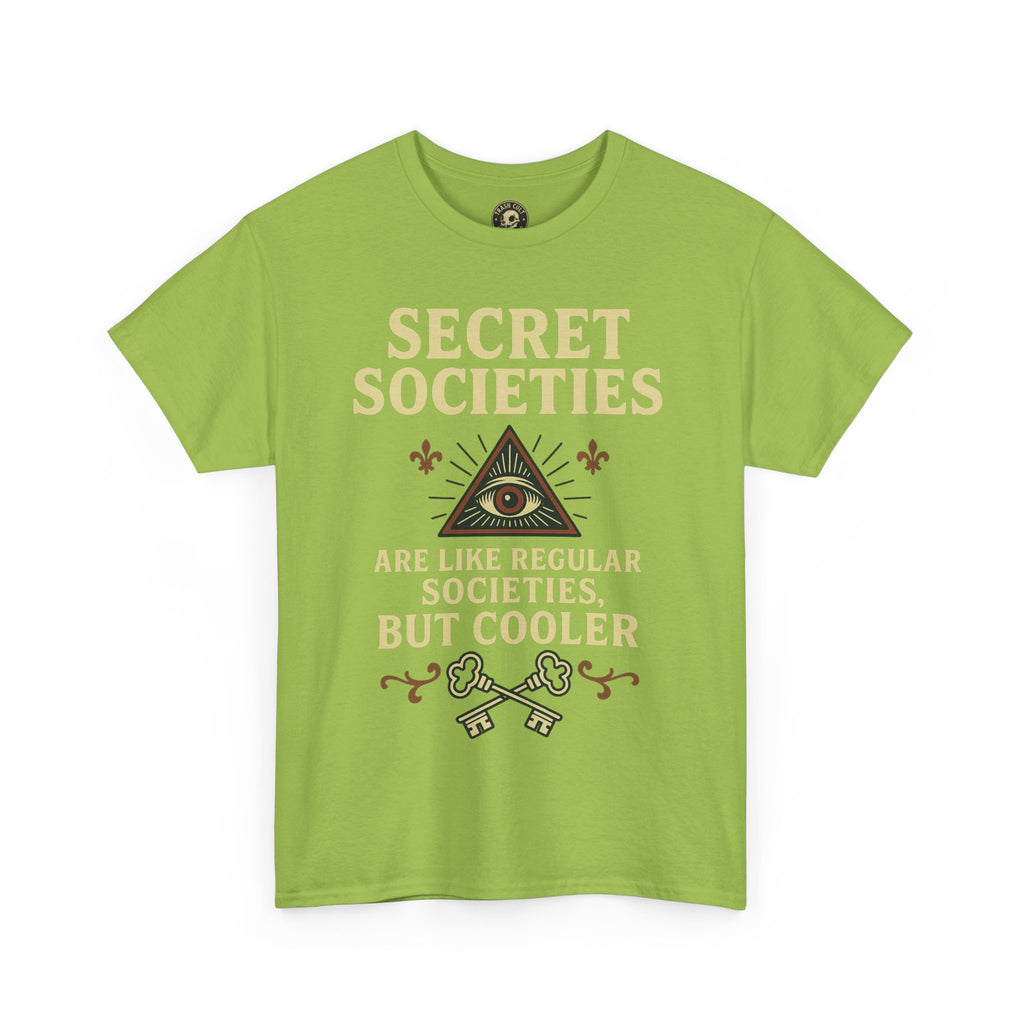 Secret Societies Shirt – Illuminati Eye Graphic Tee – Gildan 5000 Soft Cotton – Trash Cult Vintage Design