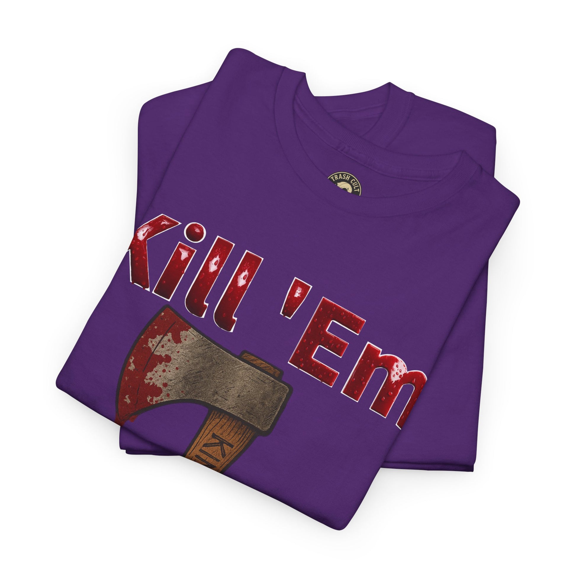 Kill 'Em With Kindness Unisex Tee, Funny Graphic Shirt, Casual Wear, Gift for Friends, Humor Tee