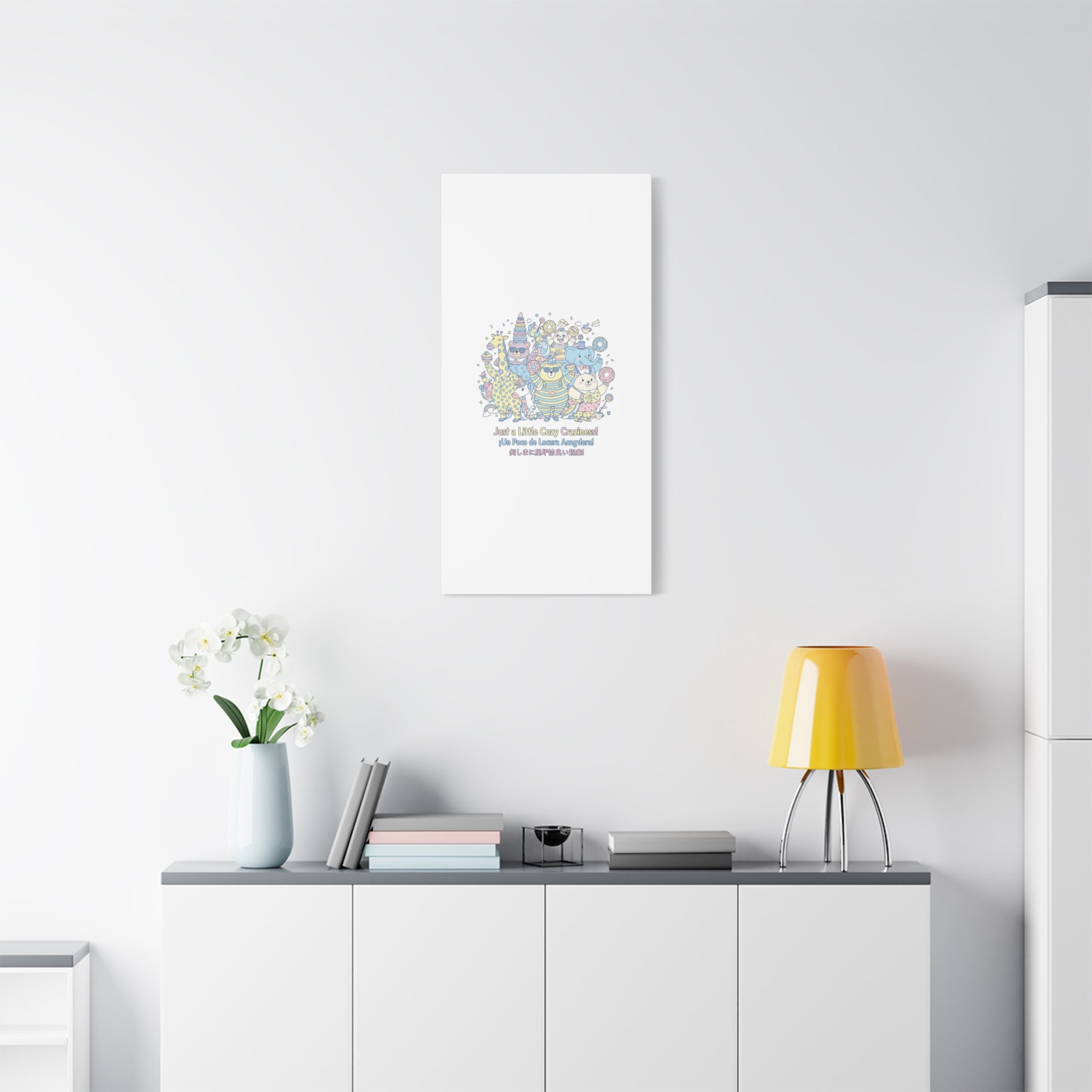 Cozy Craziness Canvas | mildly unhinged cute, whimsical weird