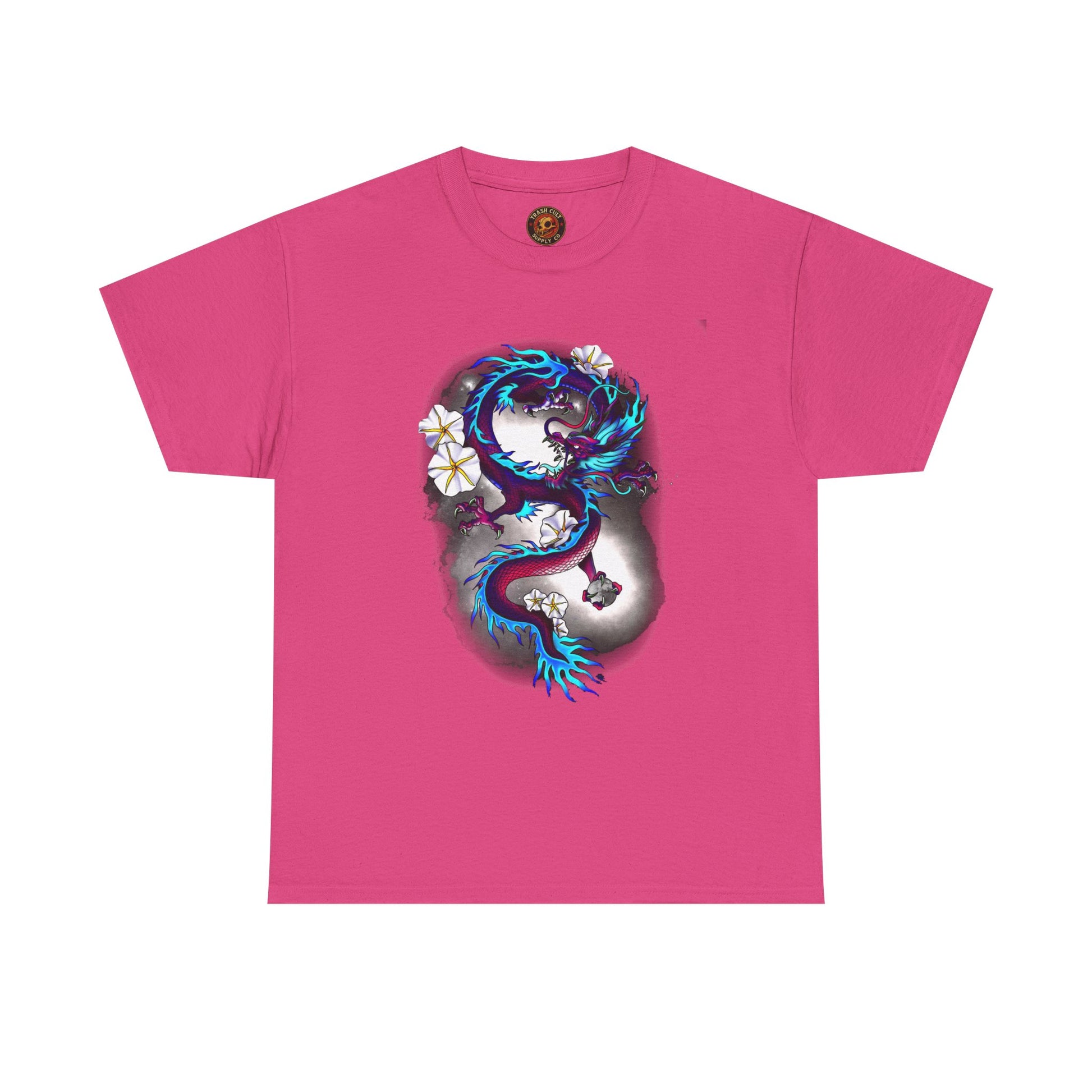 Electric Dragon Tattoo T-Shirt – Lara Davenport x Trash Cult Supply Co. Collab (Gildan 5000)