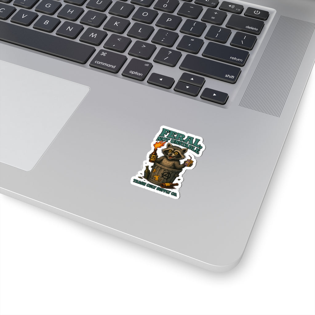 Feral Not Unstable Stickers - Fun Laptop, Water Bottle, Journal Decor, Cute Animal, Gift for Animal Lovers