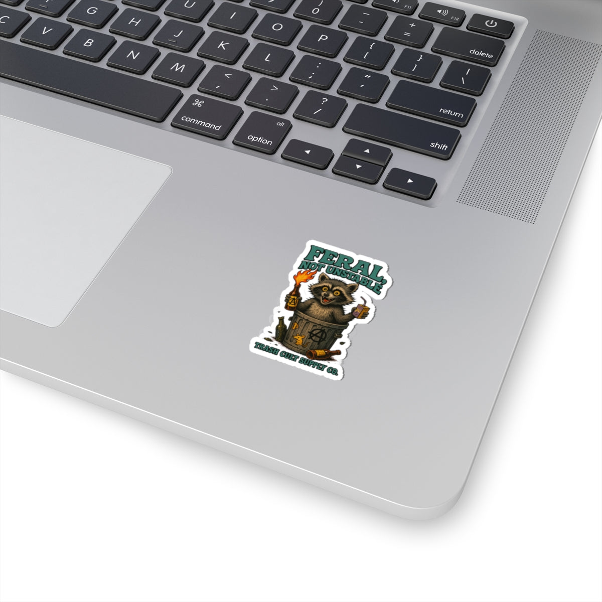Feral Not Unstable Stickers - Fun Laptop, Water Bottle, Journal Decor, Cute Animal, Gift for Animal Lovers