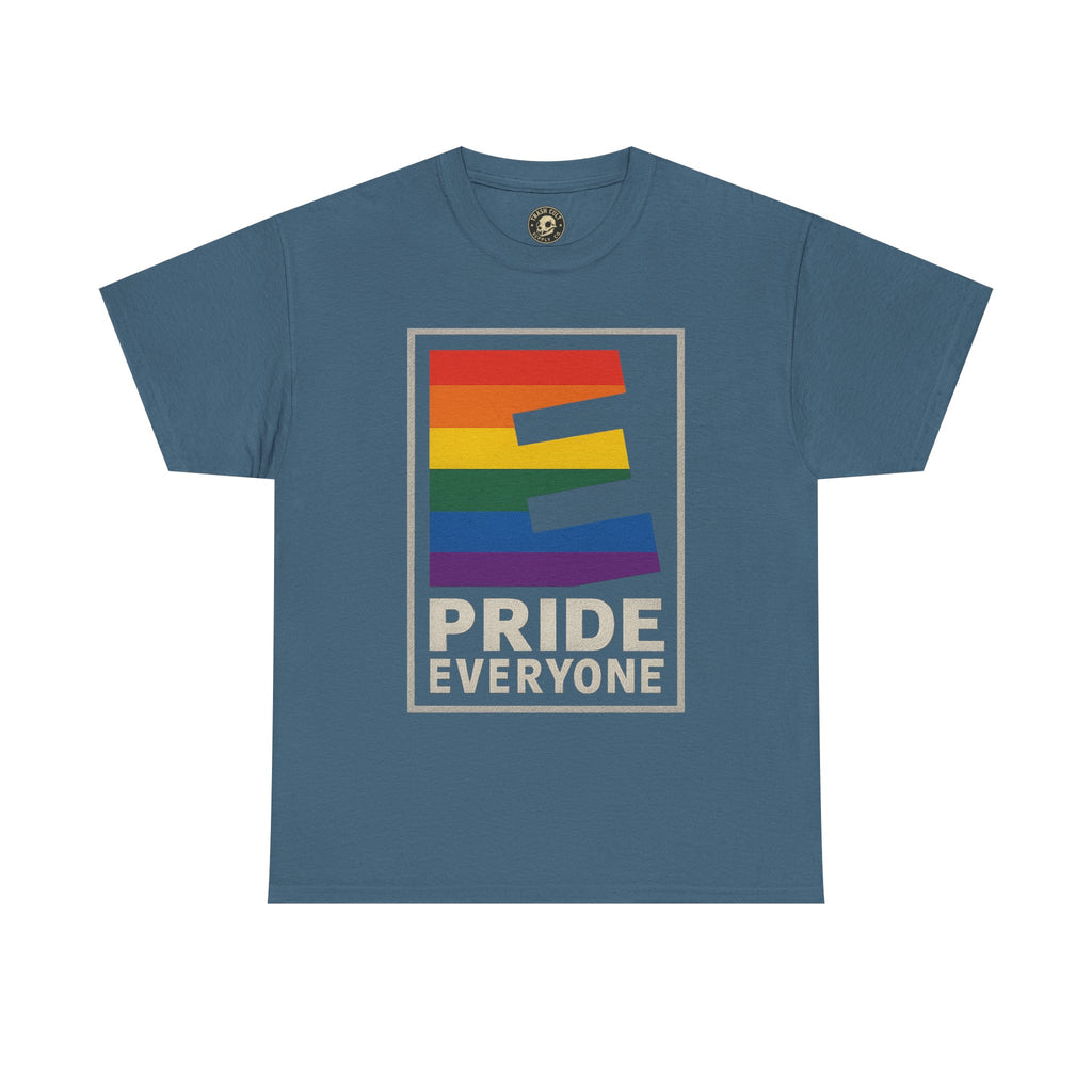 Pride “E for Everyone” T-Shirt – LGBTQ+ Inclusivity Graphic | Gildan 5000