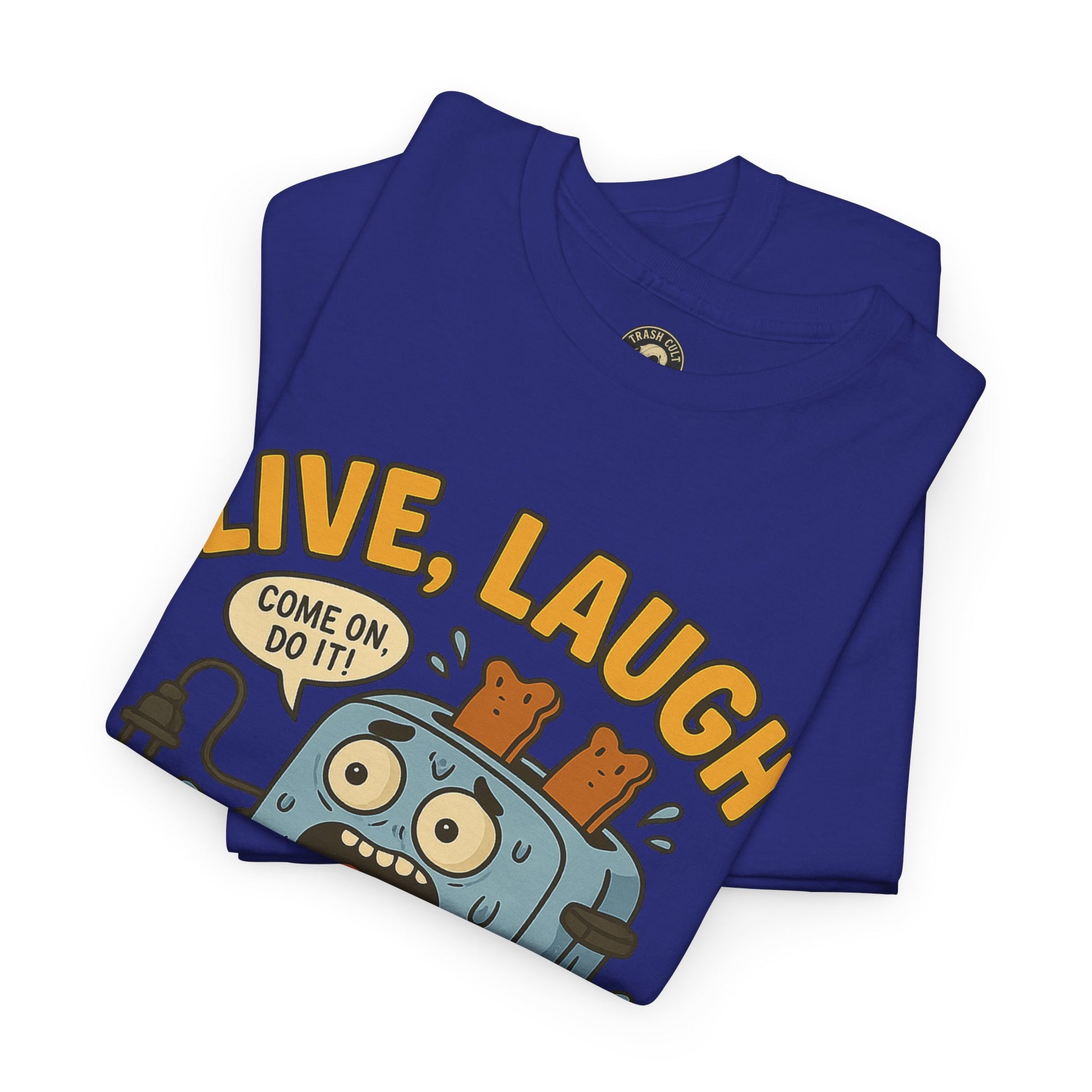 Funny Toaster Bath Tee, Humorous Unisex Shirt, Gift for Friends, Lightweight Cotton Tee, Birthday Party Outfit