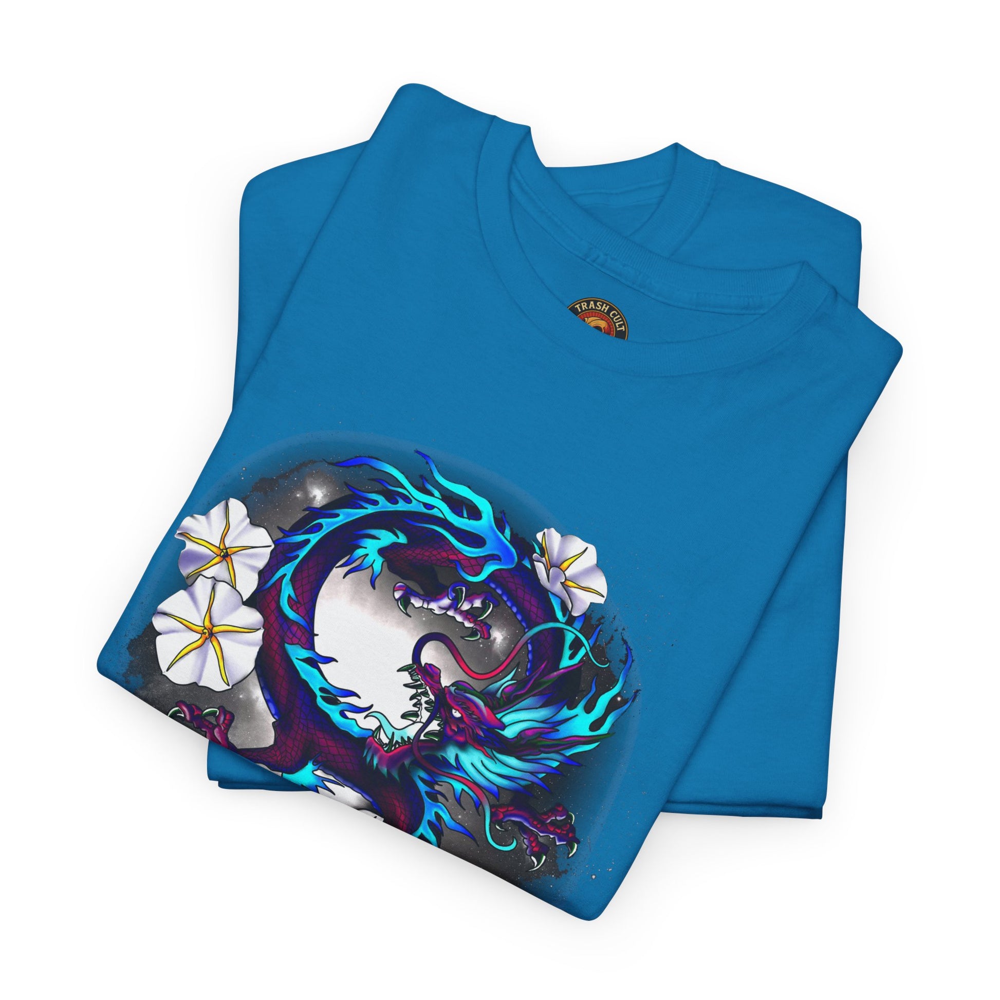 Electric Dragon Tattoo T-Shirt – Lara Davenport x Trash Cult Supply Co. Collab (Gildan 5000)