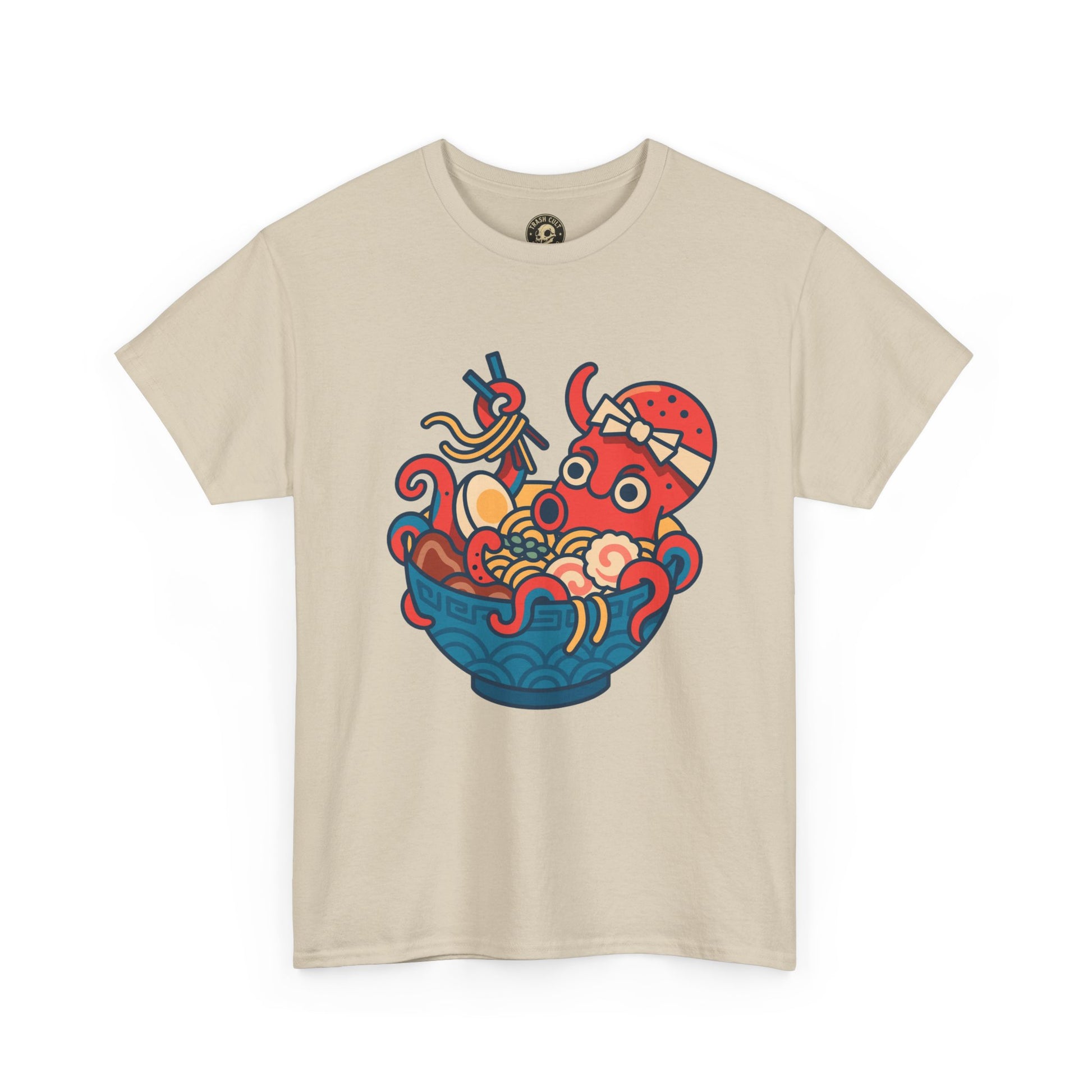 Octopus Ramen Bowl Shirt – Funny Japanese Noodle Graphic Tee