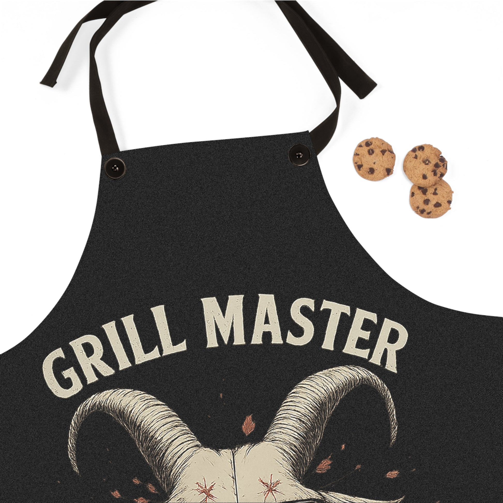 Grill Master of the Damned Apron – Gothic BBQ Demon Chef Gear