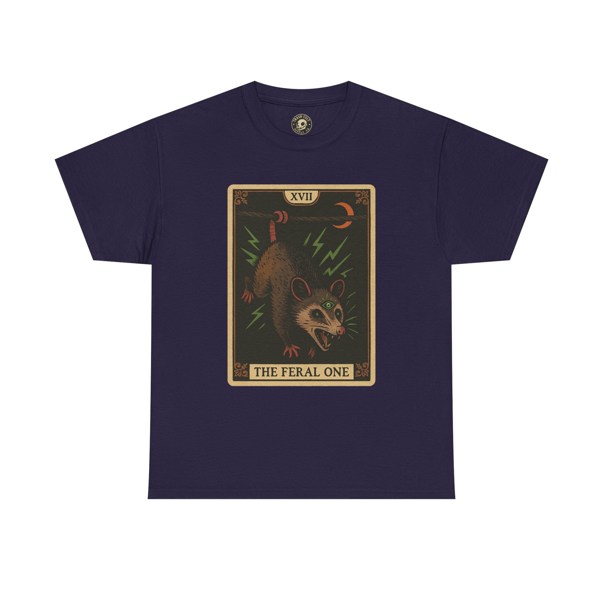 Feral One Graphic Tee - Quirky Unisex T-Shirt, Vintage Inspired, Animal Art, Casual Wear, Gifts for Him/Her