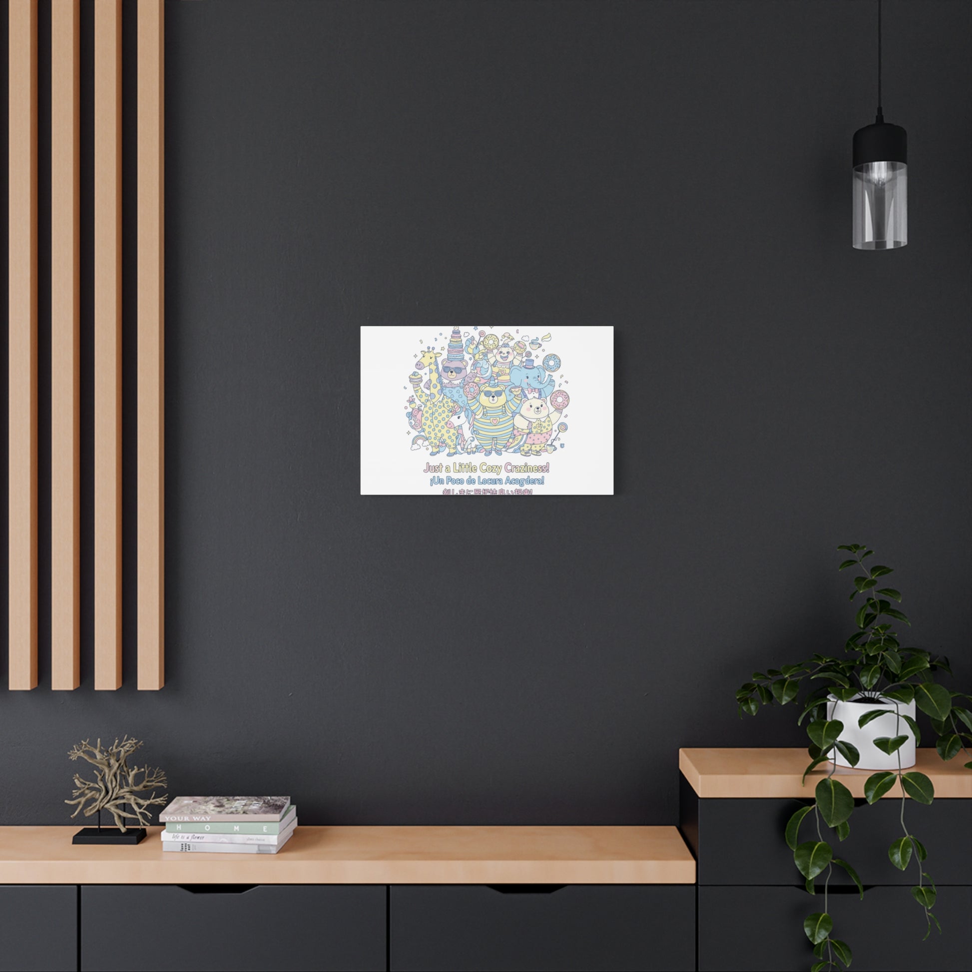 Cozy Craziness Canvas | mildly unhinged cute, whimsical weird