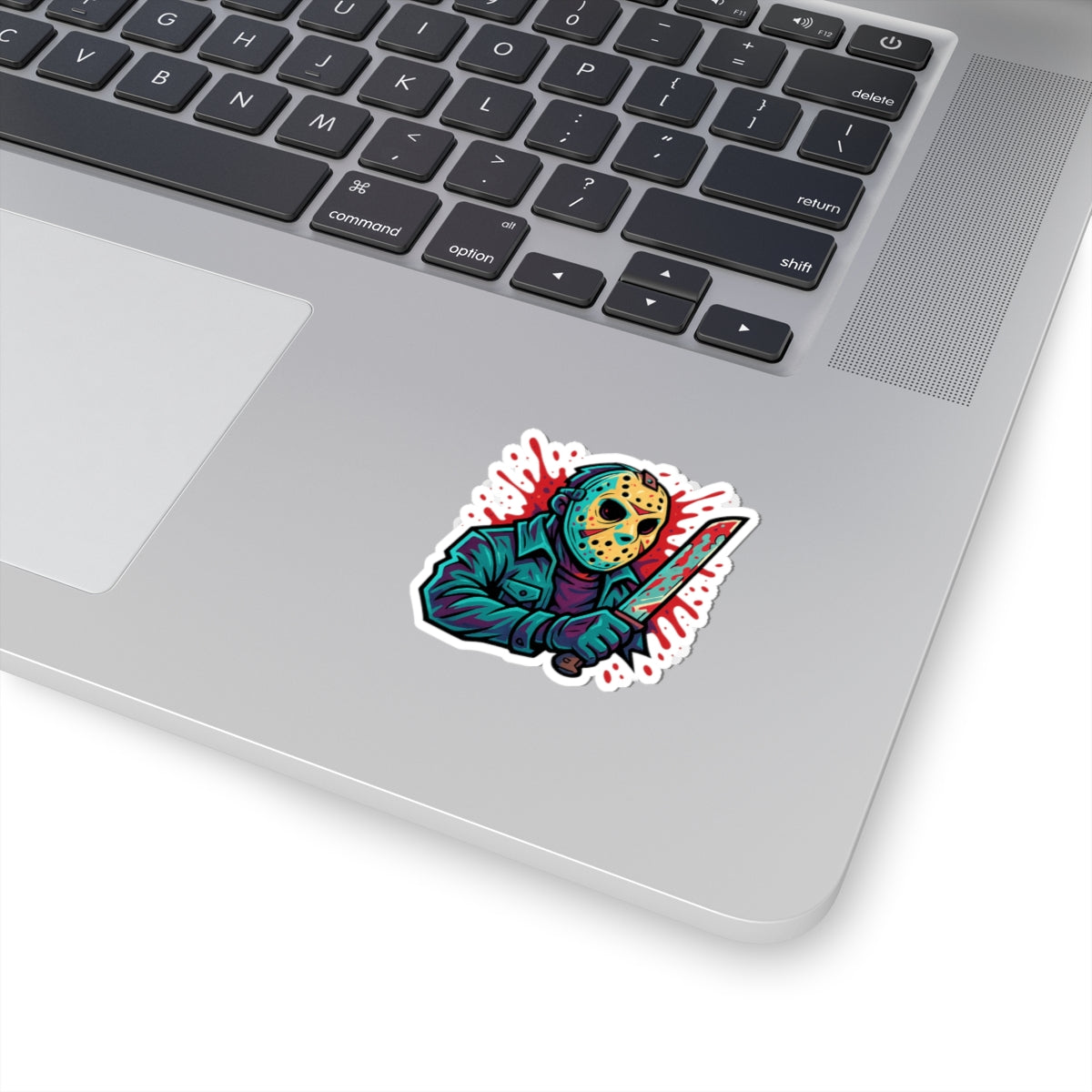 Jason Voorhees Graffiti Sticker – New School Slasher Art Kiss Cut