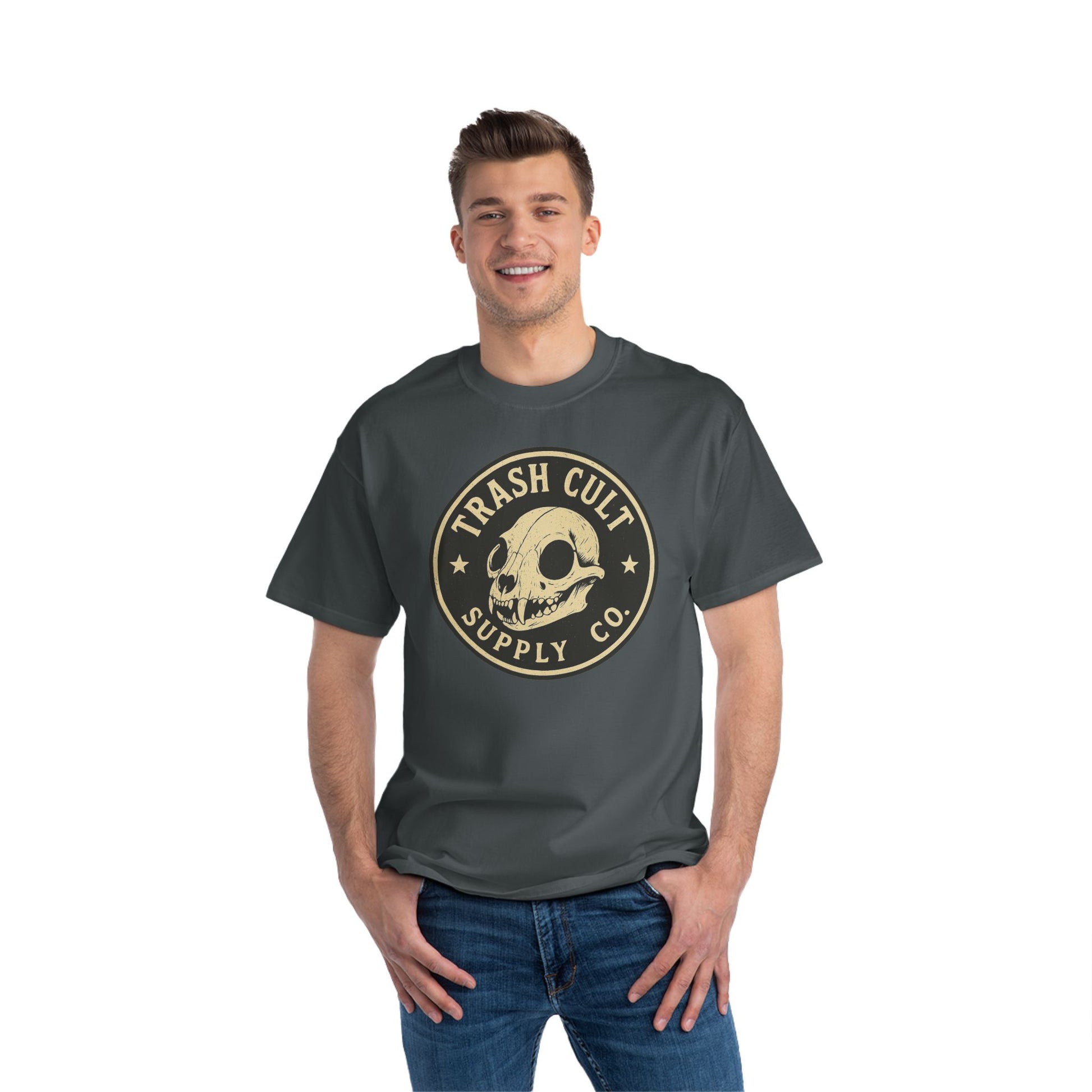 Armed Raccoon “I Identify as a F***ing Problem” T-Shirt – Trash Cult Supply Co.