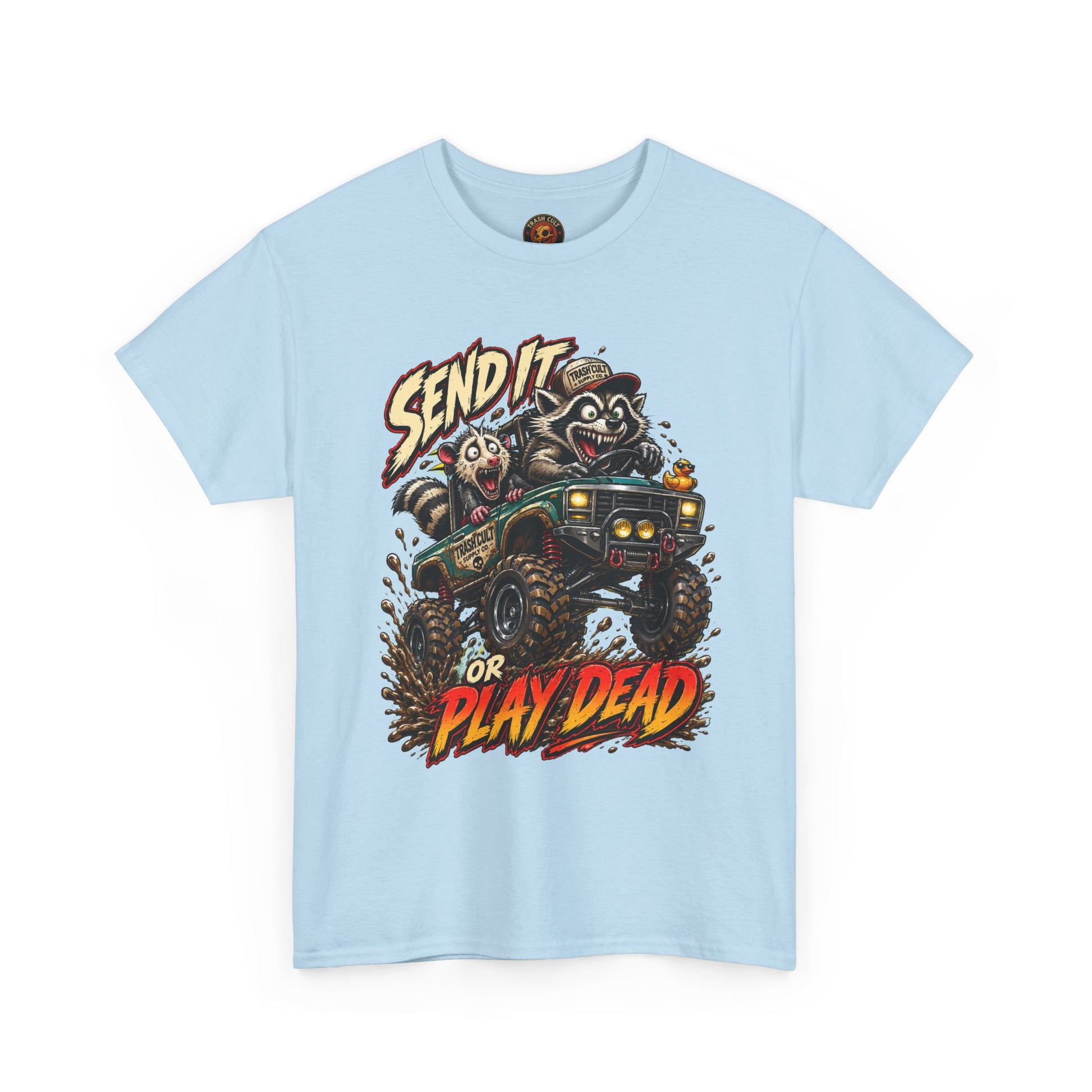 T-Shirt — 'Send It or Play Dead' Off‑Road Truck Graphic Tee