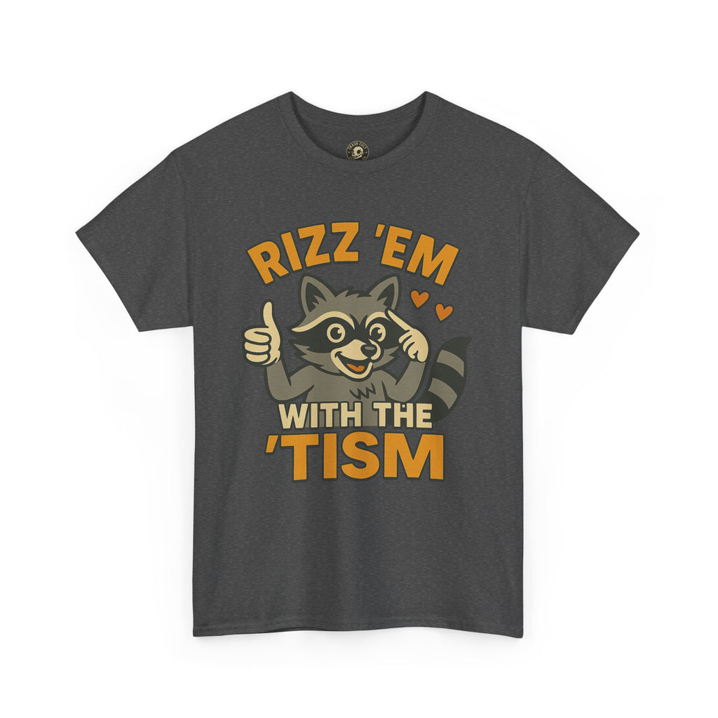 Rizz ’Em With the ’Tism T-Shirt – Funny Neurodivergent Graphic Tee for Bold Personalities