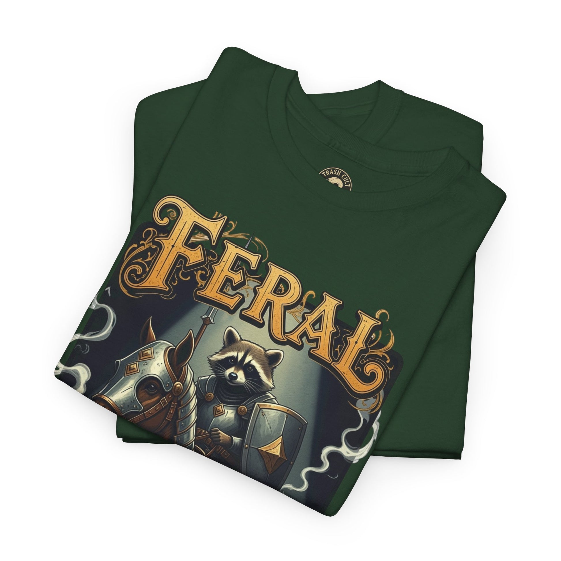 Feral Trash Cult Tee, Unisex Graphic Tee, Cool T-Shirt, Unique Funny Apparel, Gift for Eco Warriors, Casual Wear, Festival Clothing