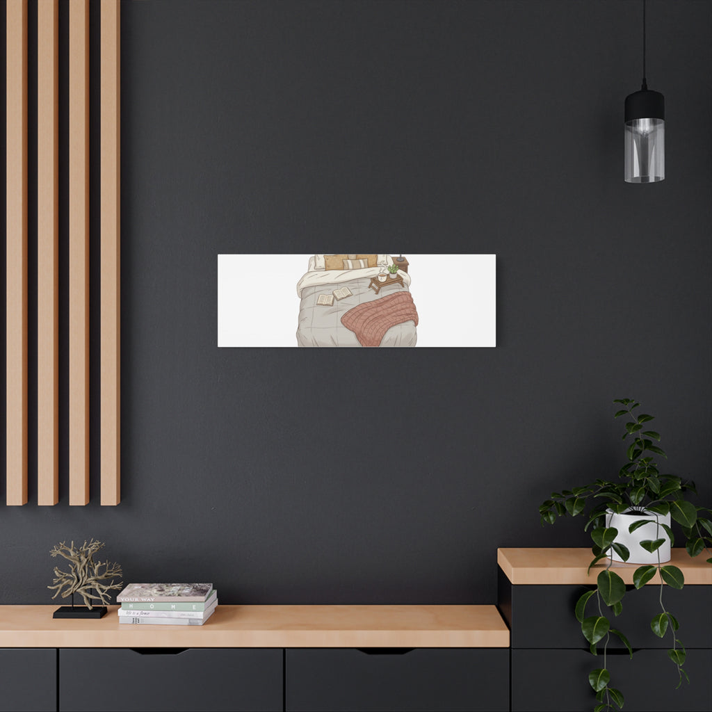 Rest is the Best Reset Canvas | sleepy humor, restful vibes