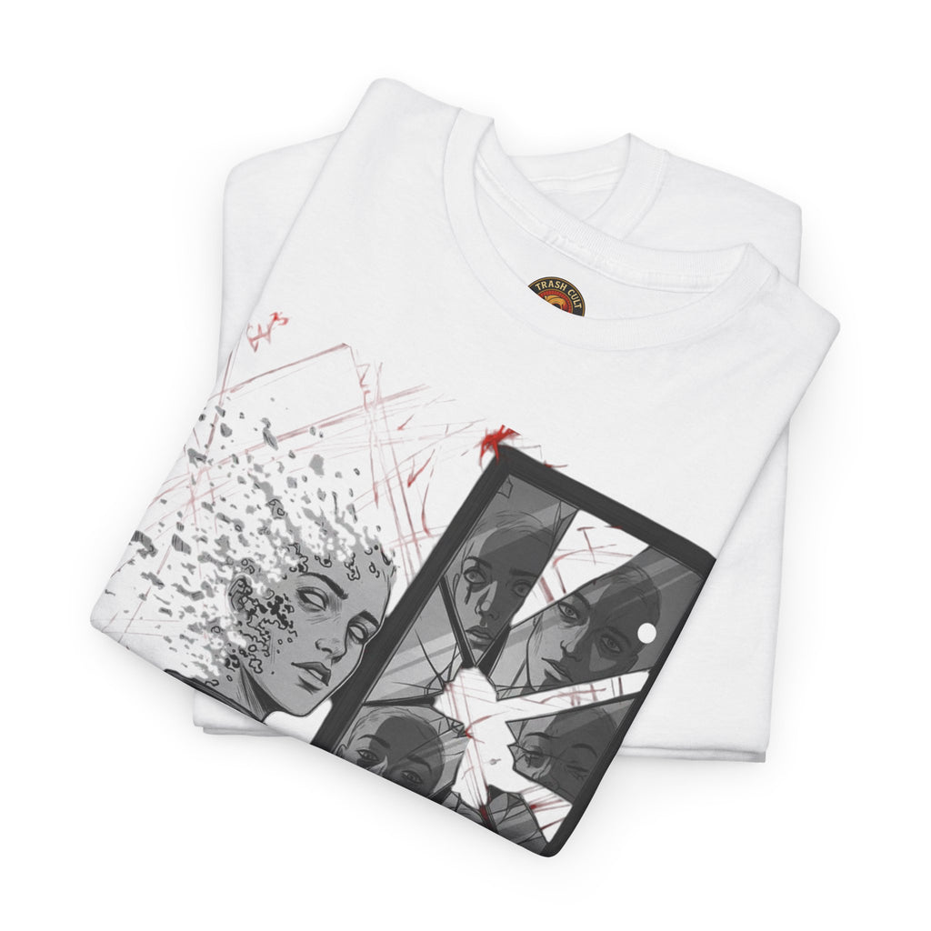 Xian Allen x Trash Cult Shirt – “Don’t Look Too Close” | Surreal Dark Art T-Shirt