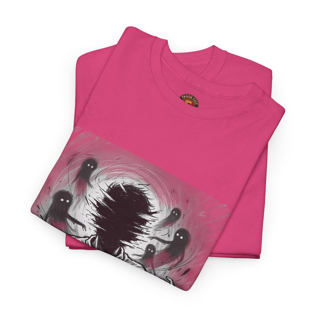 Xian Allen x Trash Cult Shirt – “Don’t Let Them In” | Ghost Spiral Emotional Horror Tee