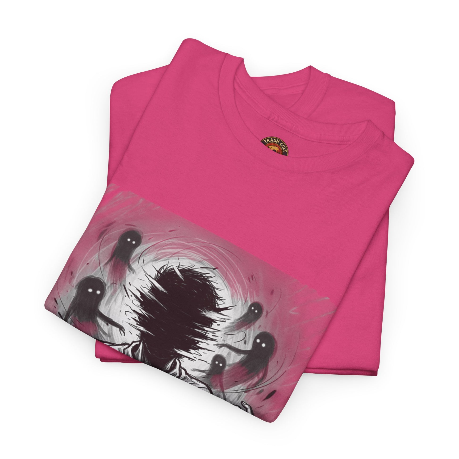 Xian Allen x Trash Cult Shirt – “Don’t Let Them In” | Ghost Spiral Emotional Horror Tee