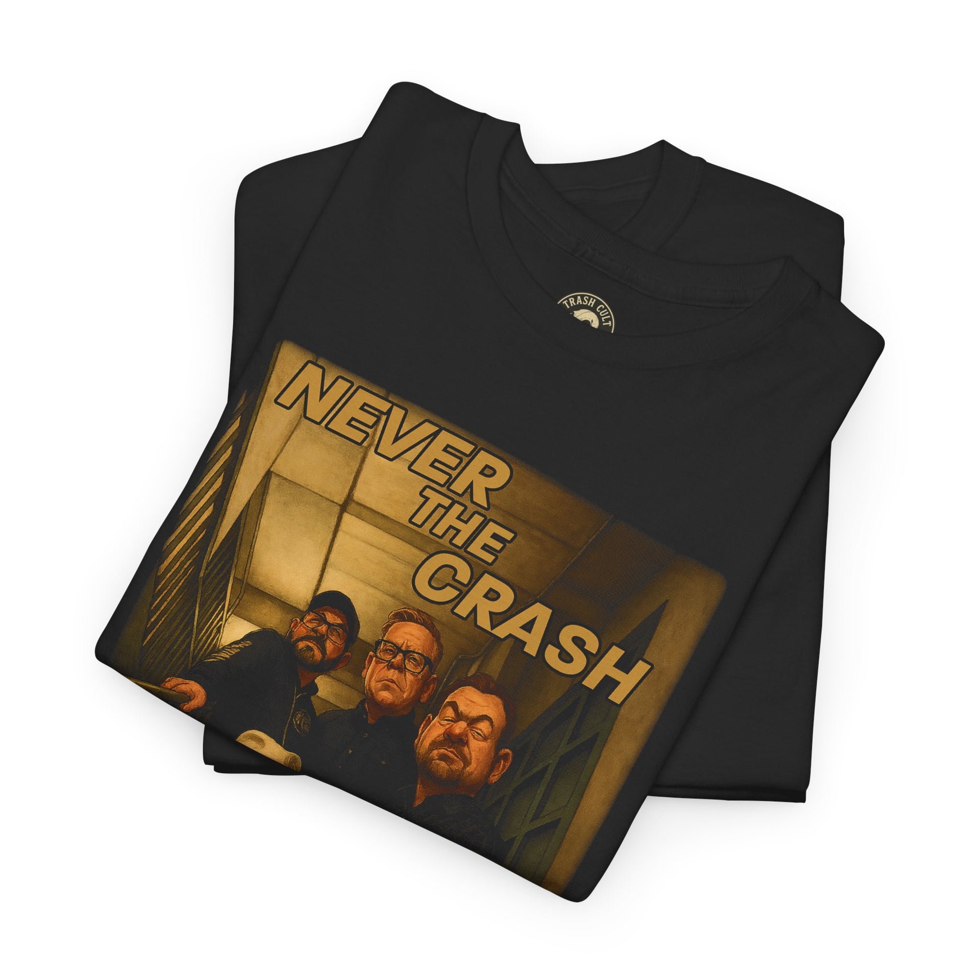 Never The Crash x Trash Cult Supply Co. Band Collab T-Shirt – Limited Edition Streetwear