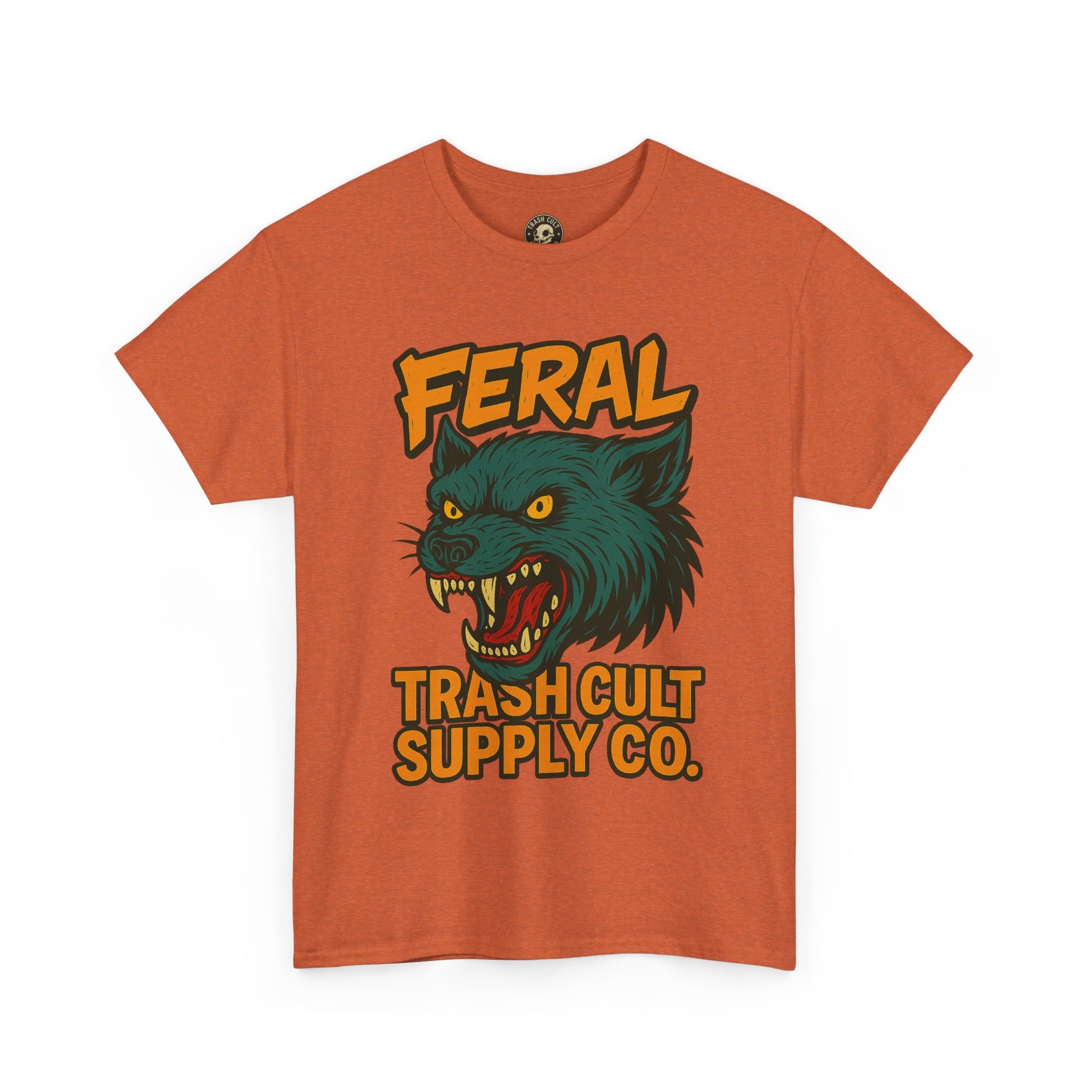 FERAL Wolverine Shirt – Trash Cult Graffiti Tee (Gildan 5000)
